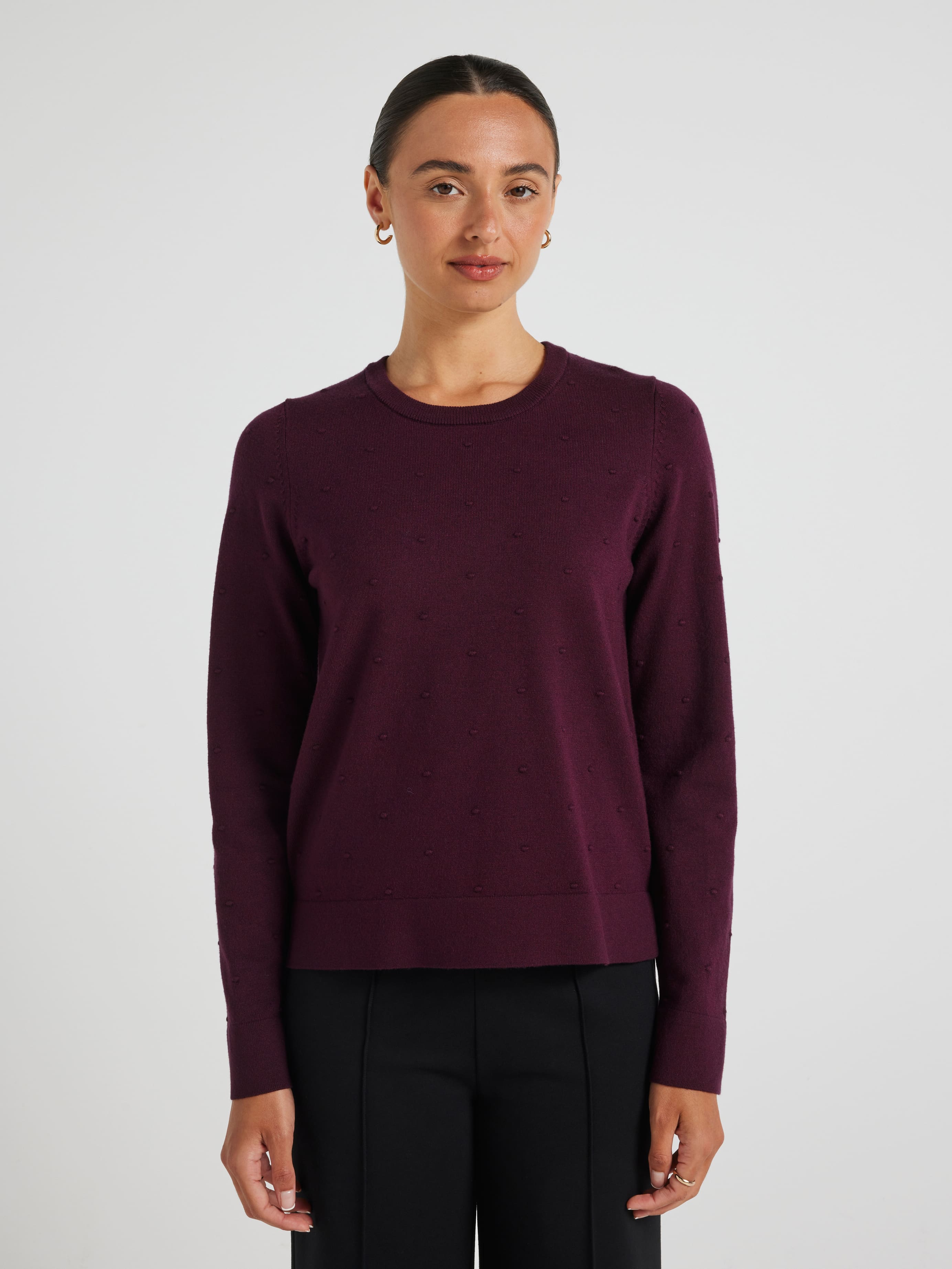 Heidi Bobble Long Sleeve Knit