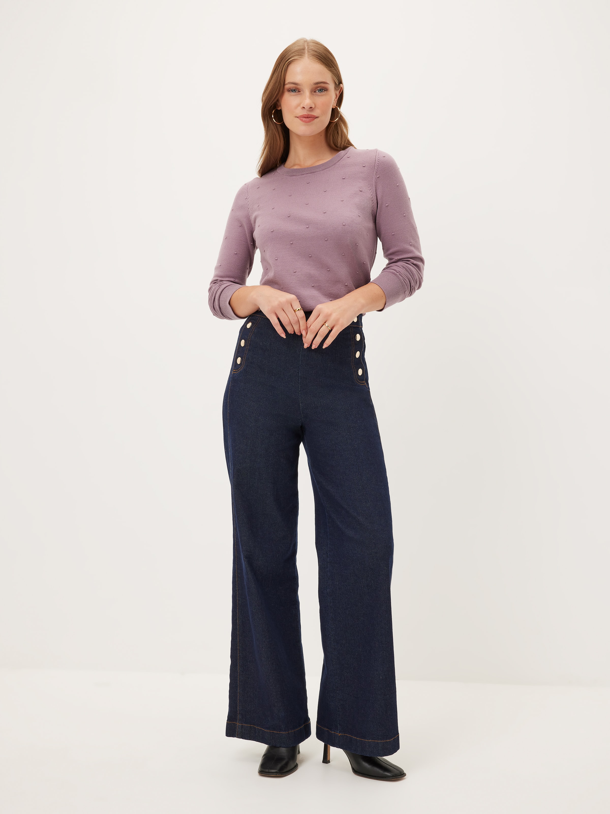 Heidi Bobble Long Sleeve Knit