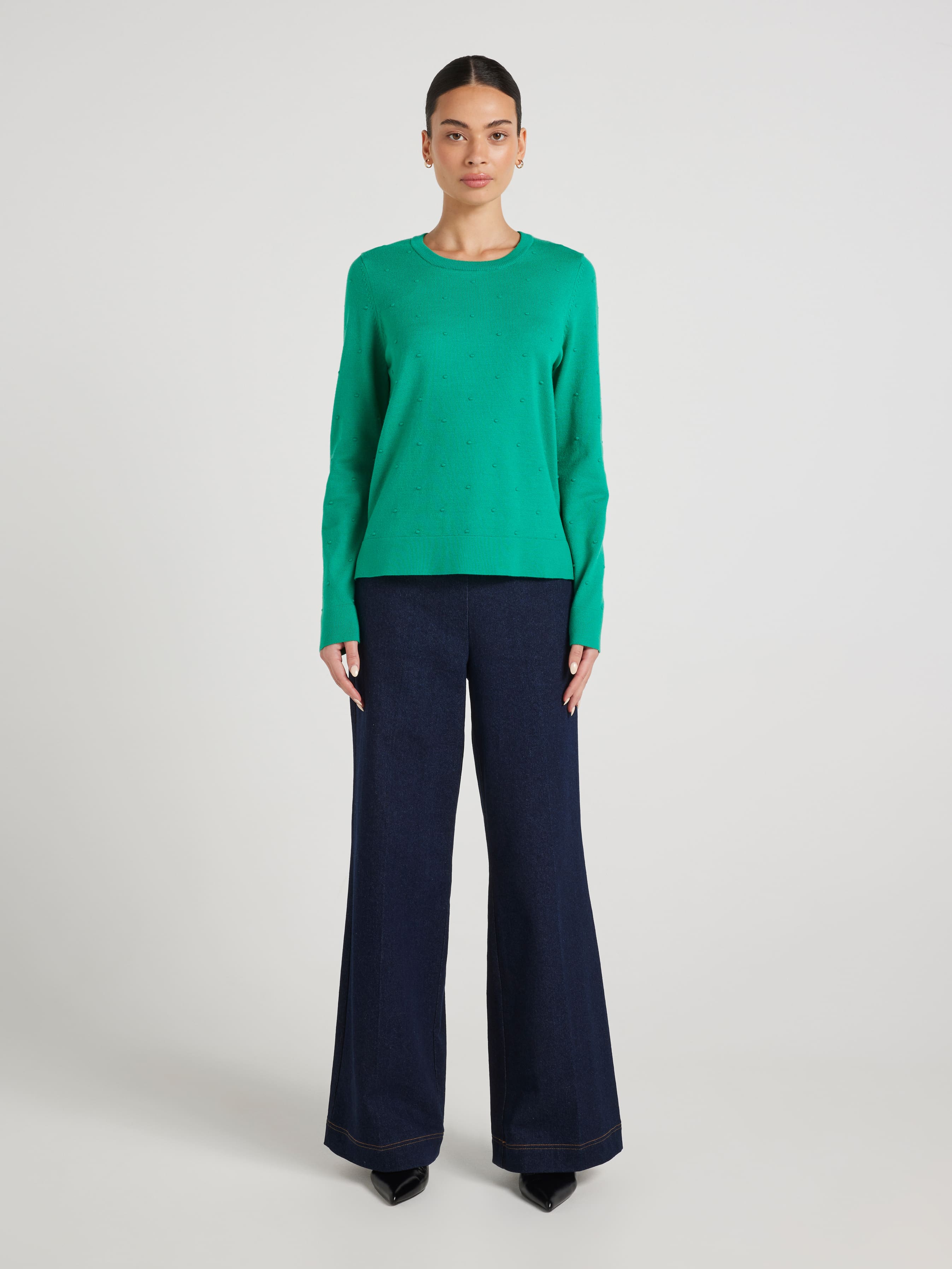 Heidi Bobble Long Sleeve Knit