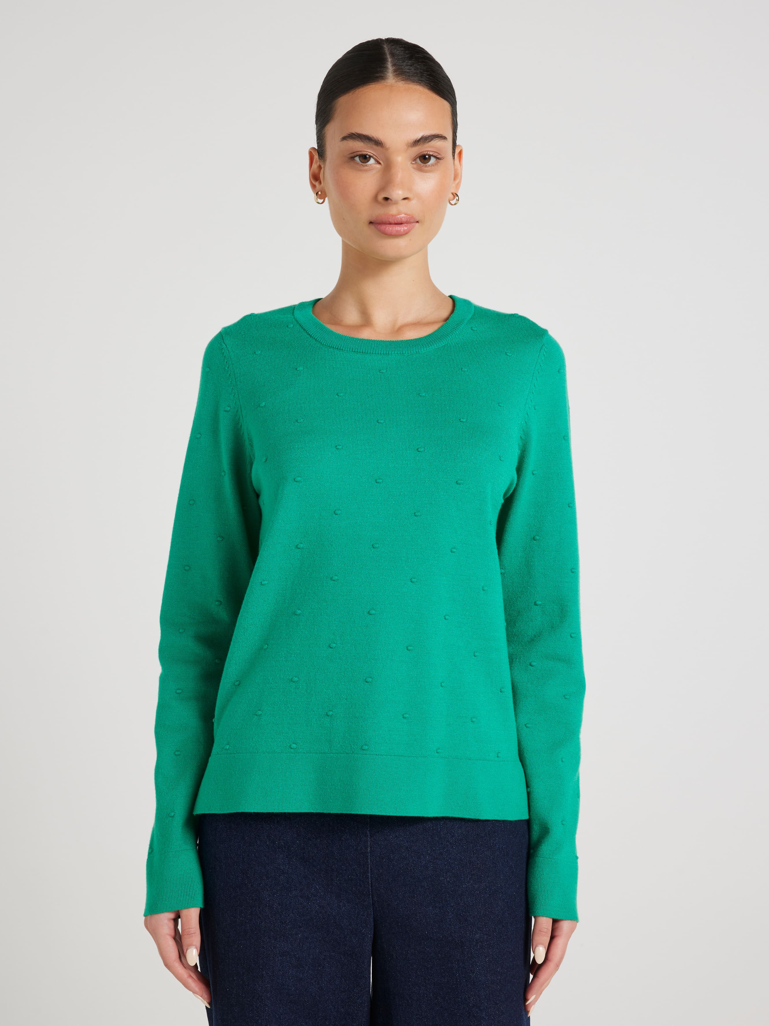Heidi Bobble Long Sleeve Knit