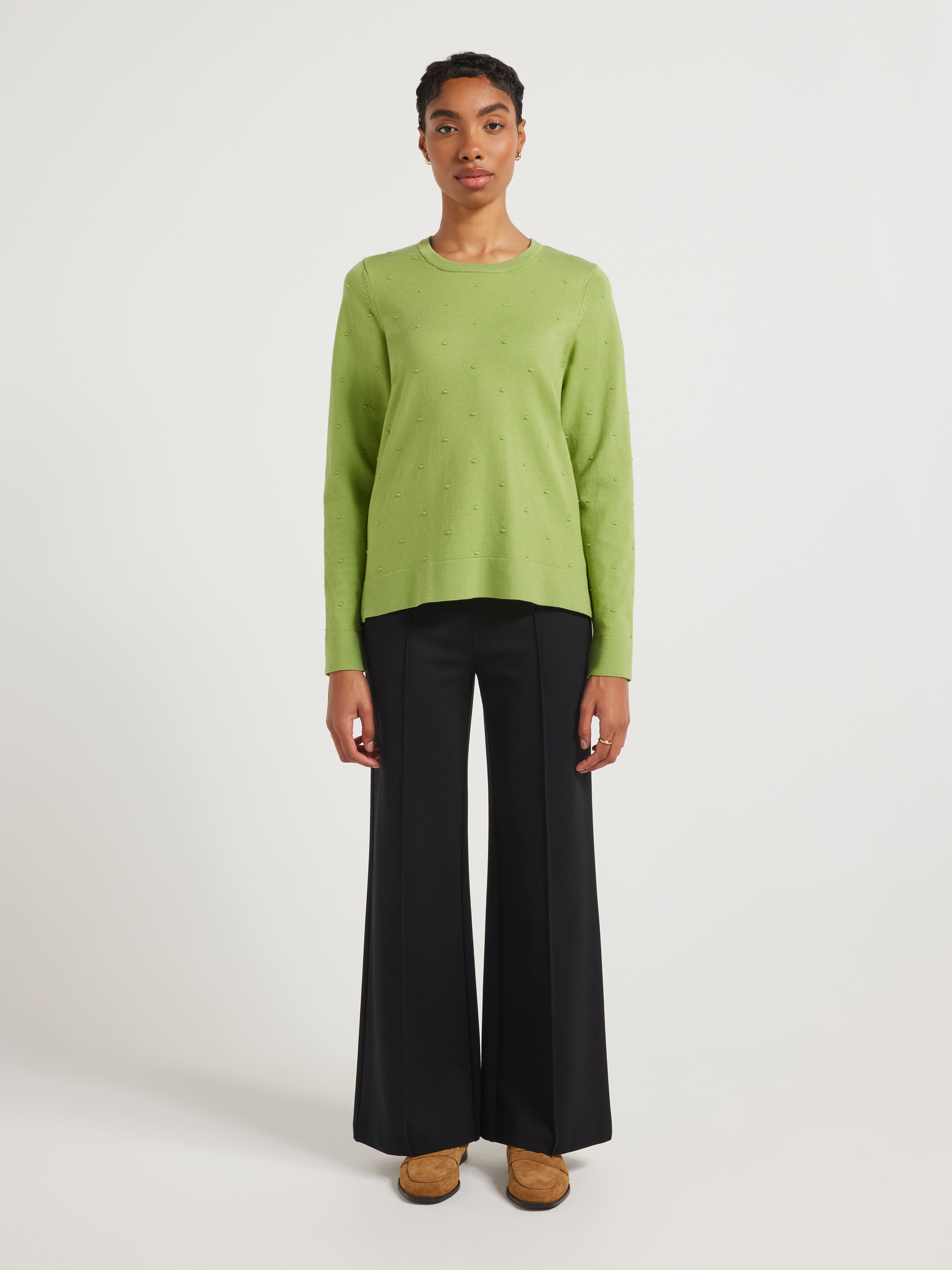 Heidi Bobble Long Sleeve Knit