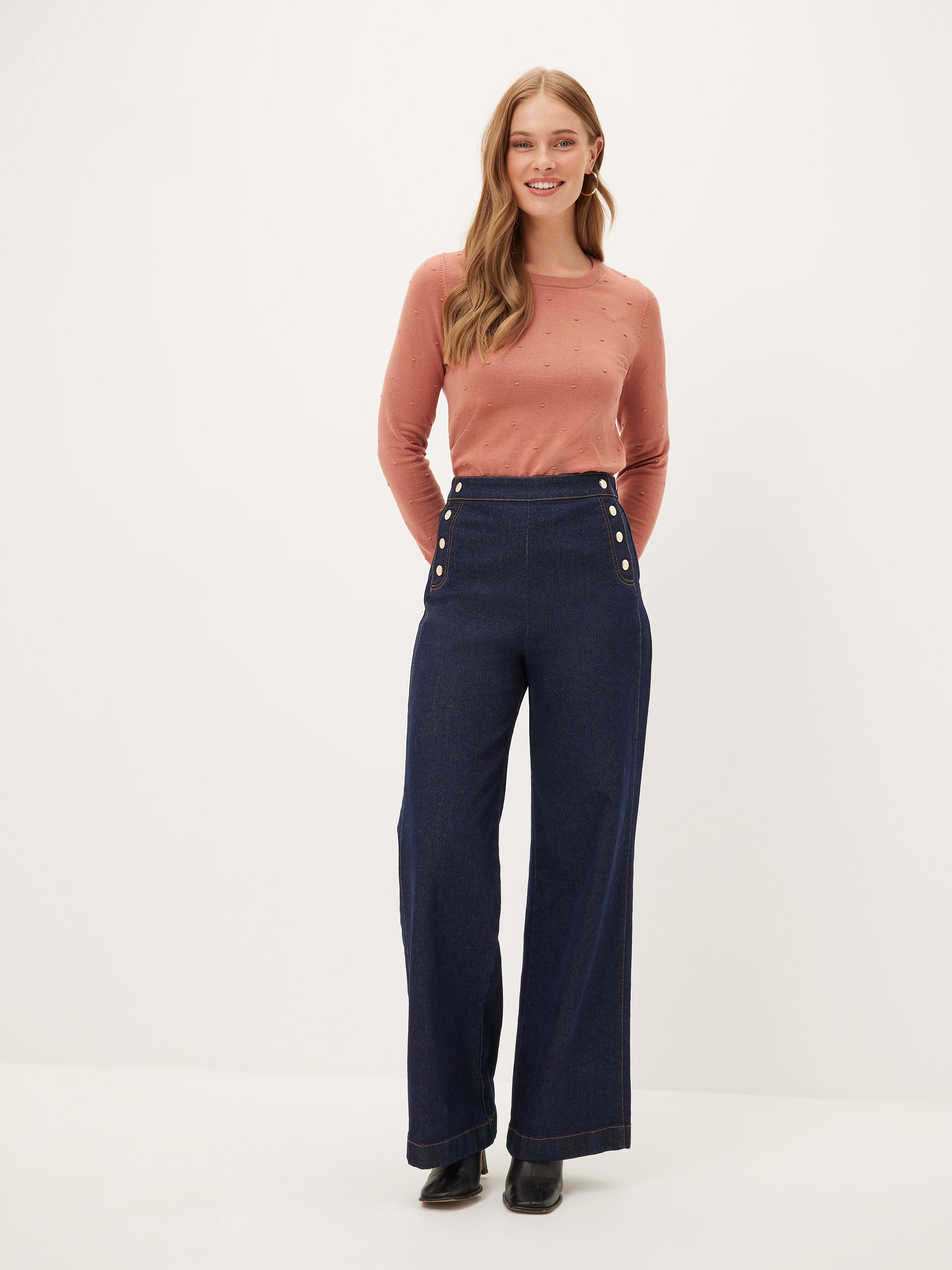 Heidi Bobble Long Sleeve Knit