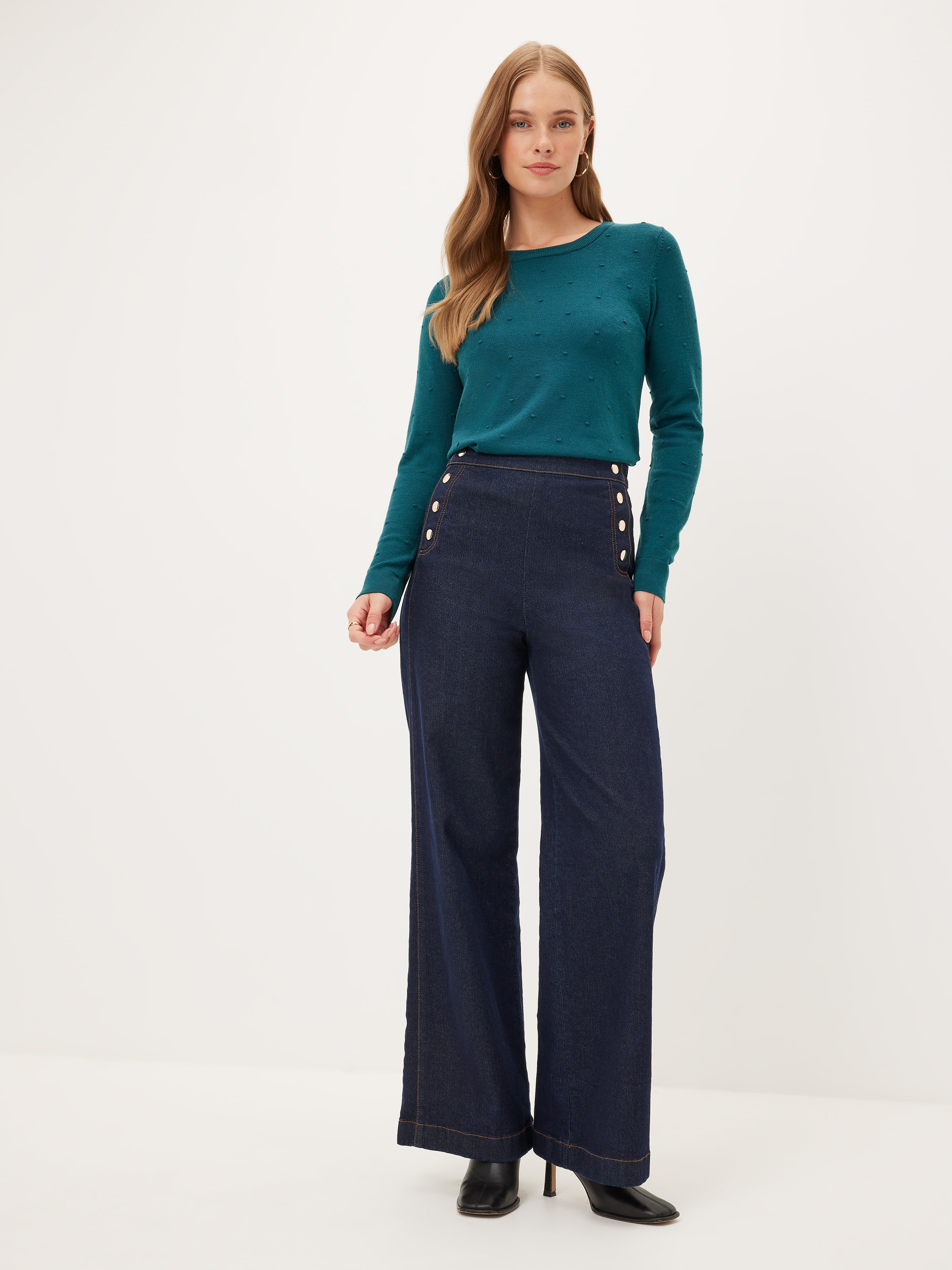 Heidi Bobble Long Sleeve Knit