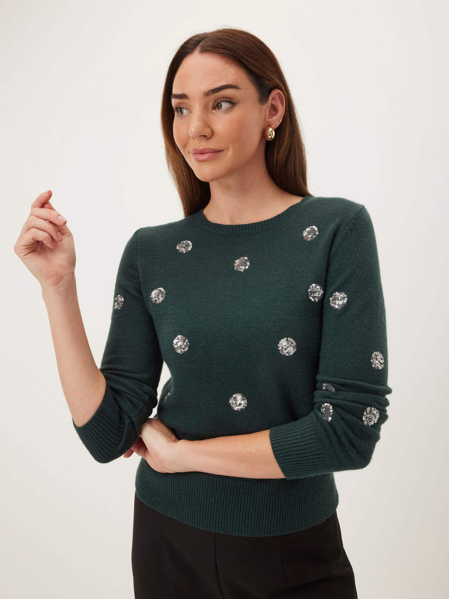 Spot Sequin Knit