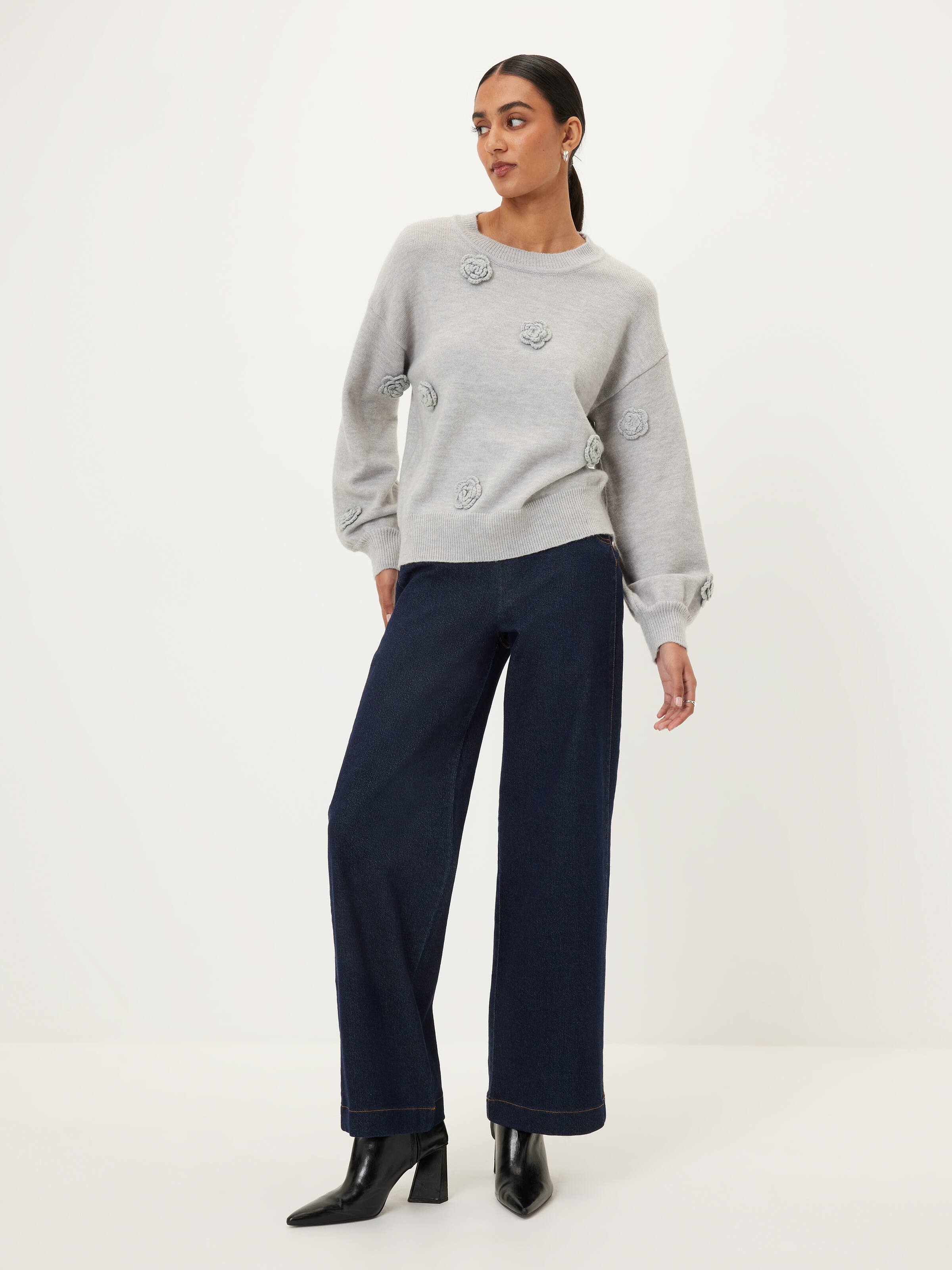 Kaitlin Rosette Knit