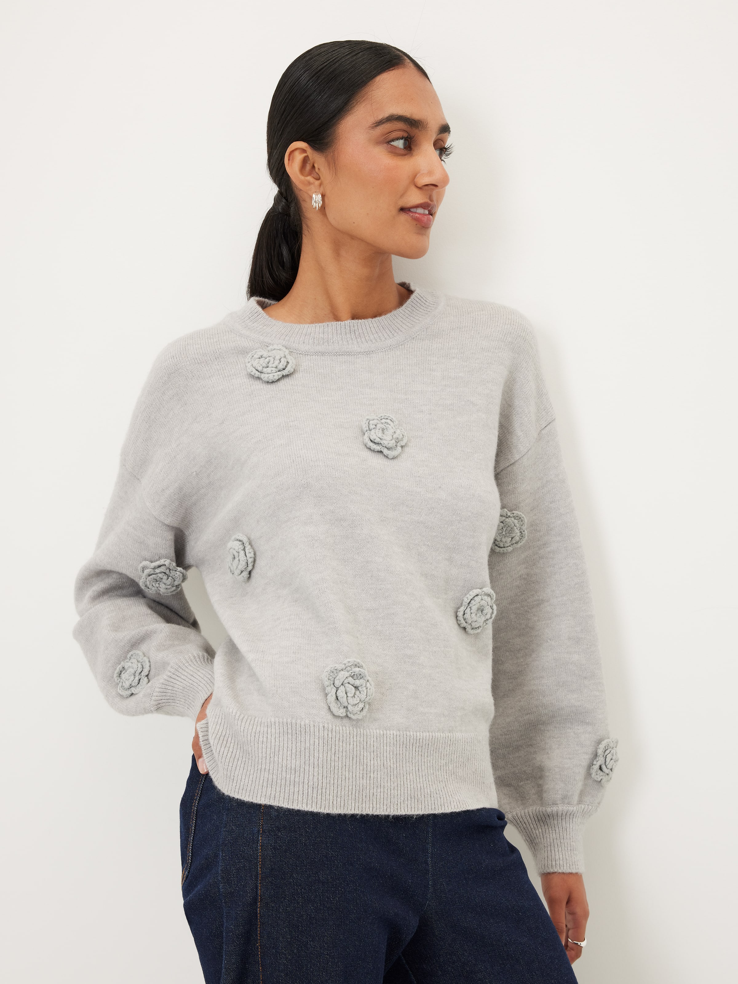 Kaitlin Rosette Knit