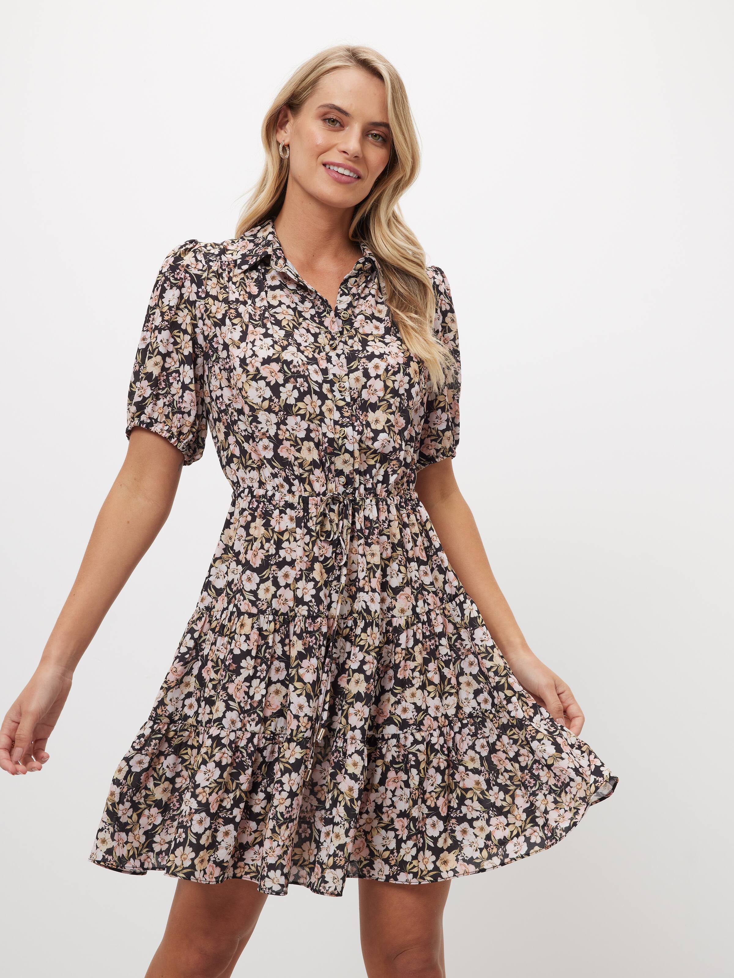 Ally Puff Sleeve Dress