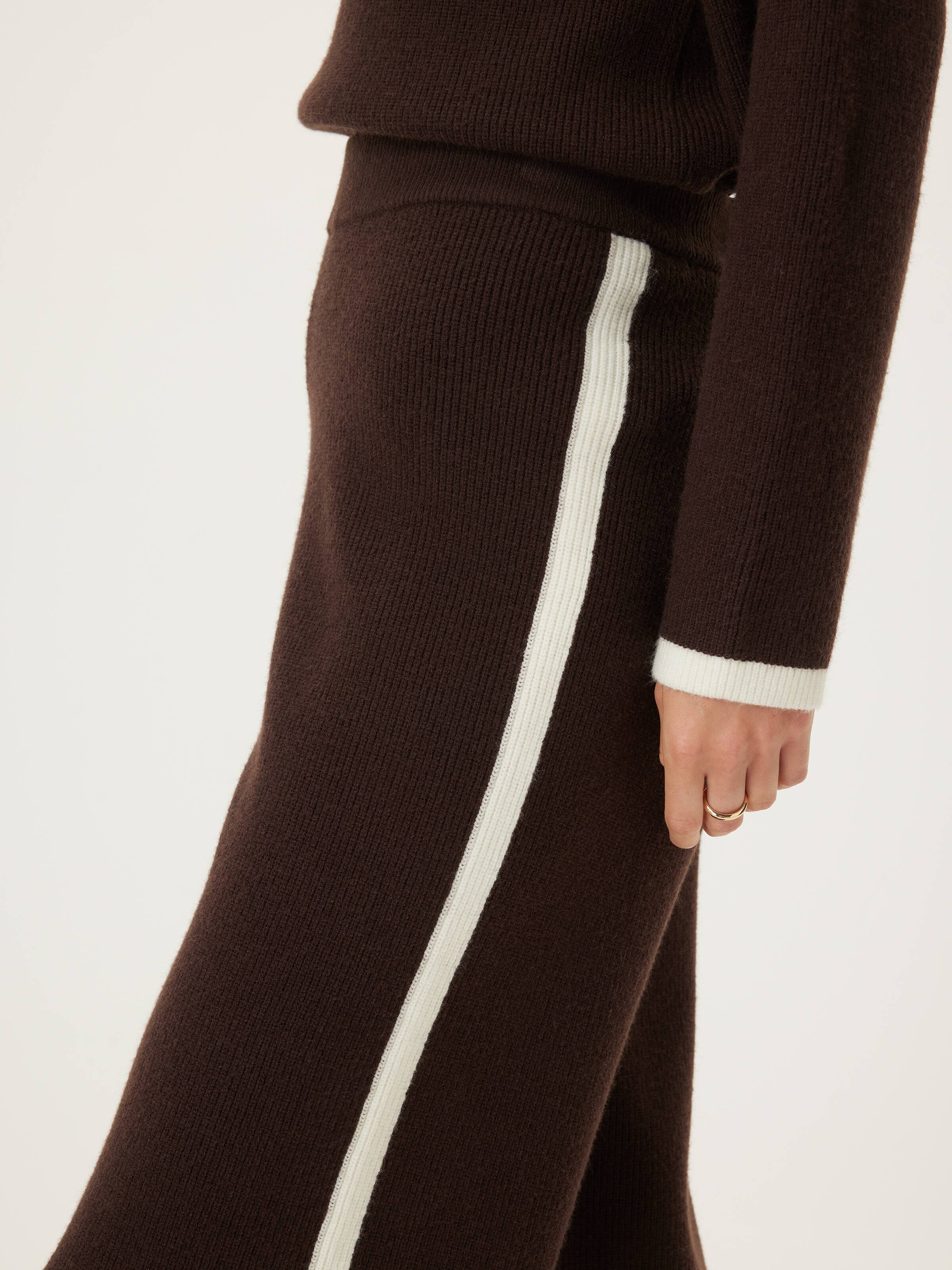 Cammie Contrast Knit Pant
