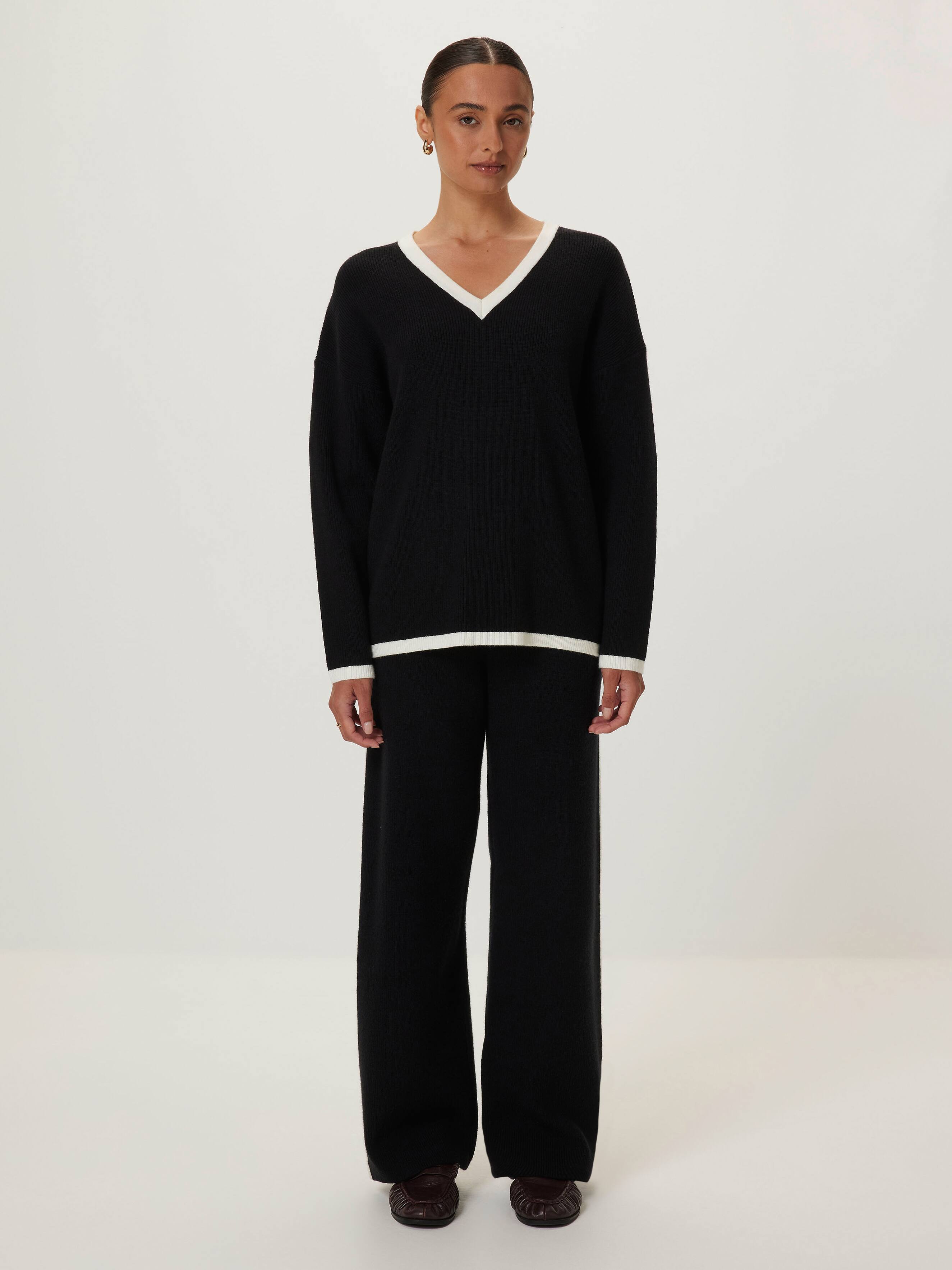 Cammie Contrast Knit Jumper