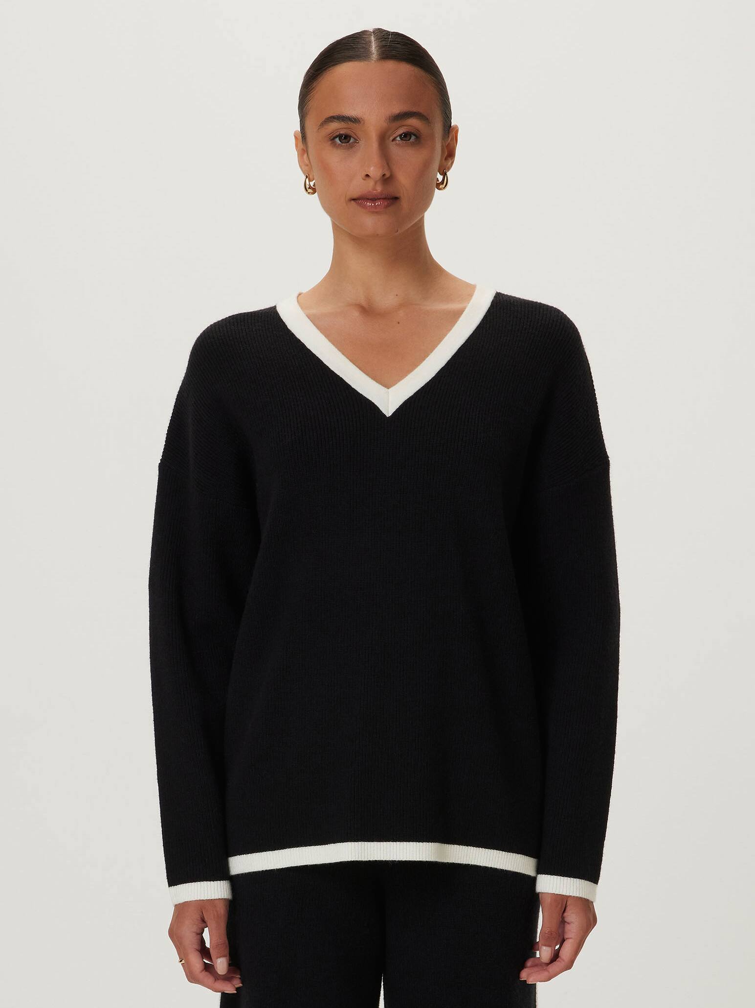 Cammie Contrast Knit Jumper