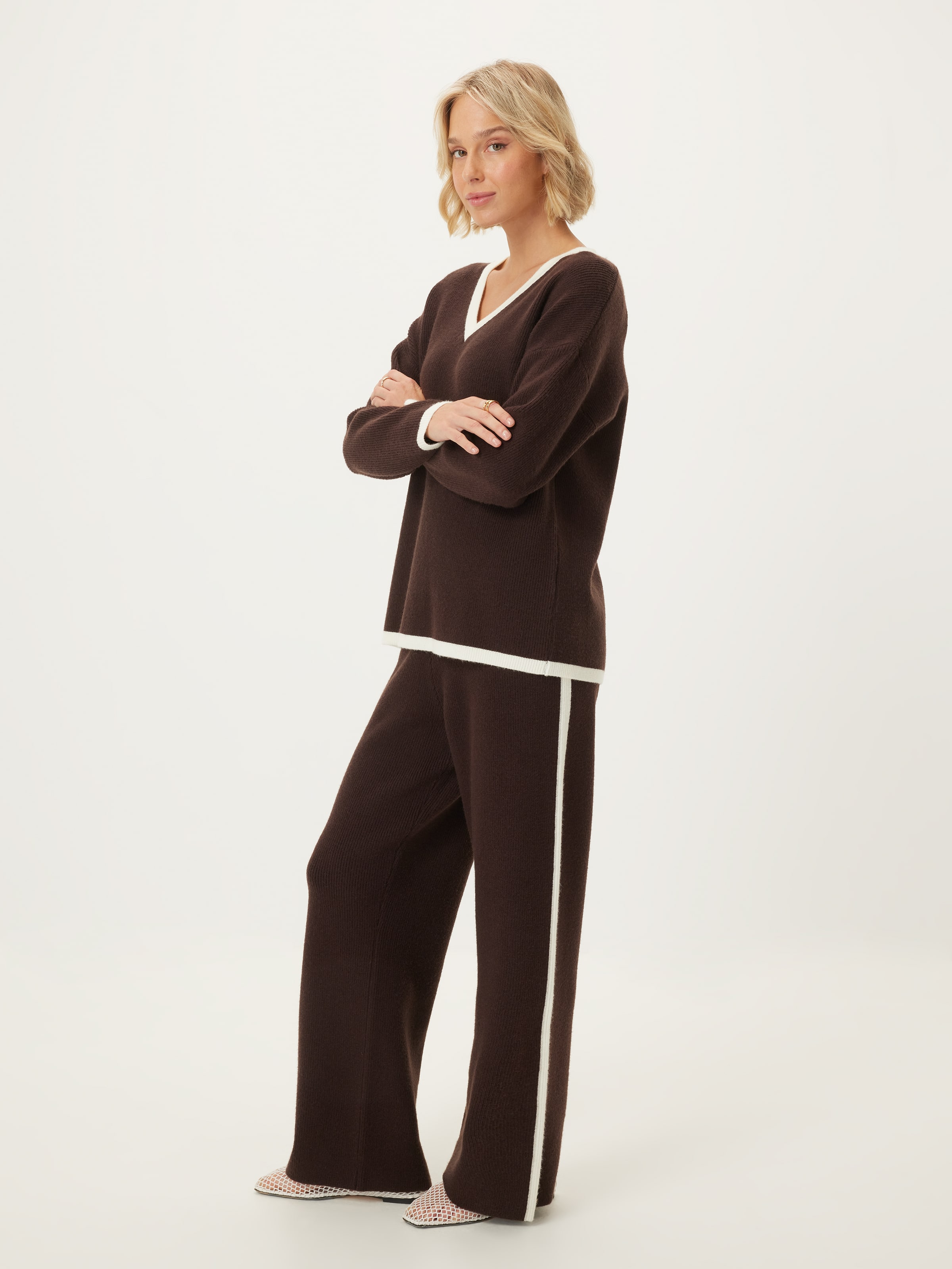 Cammie Contrast Knit Jumper