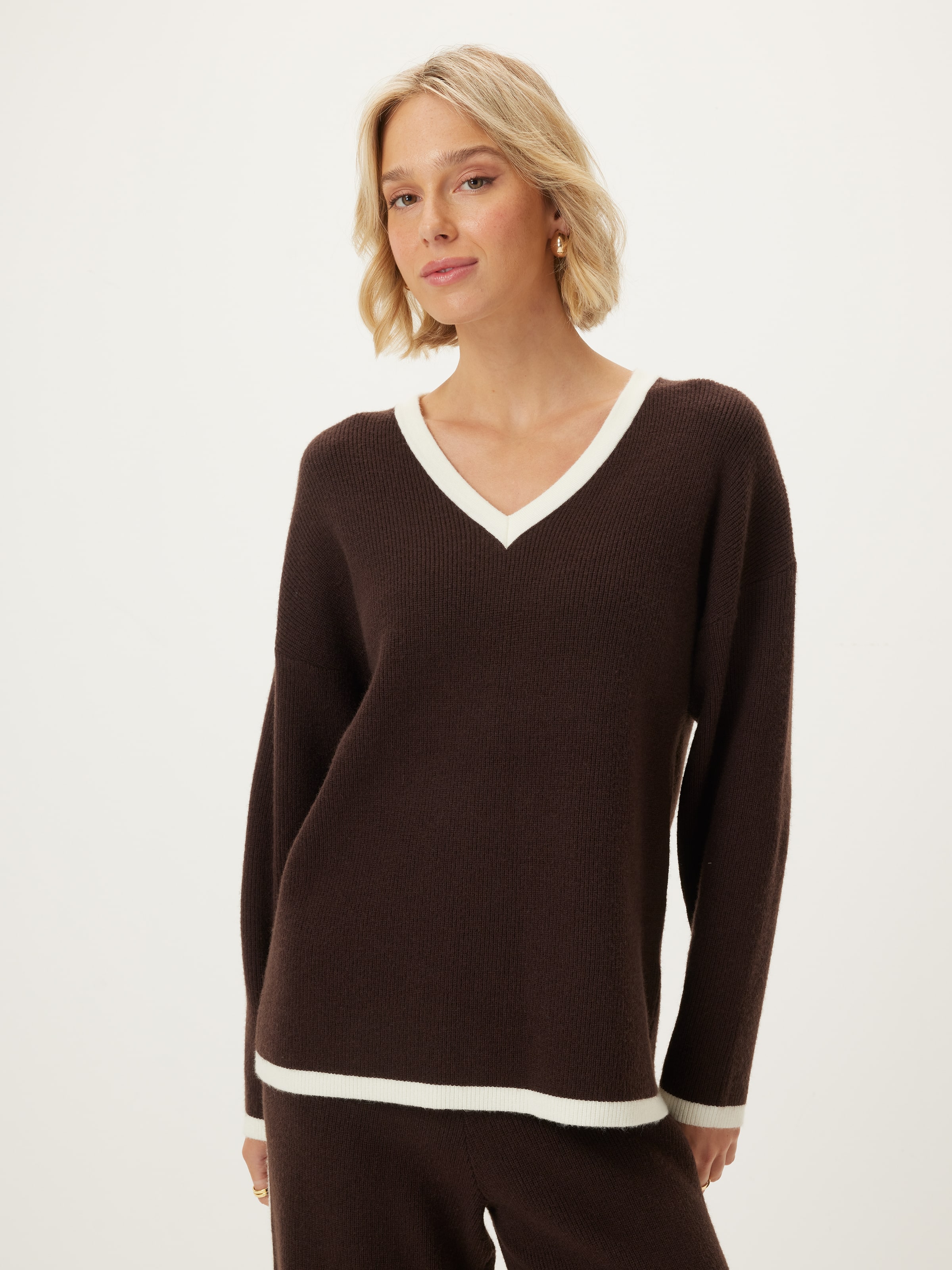Cammie Contrast Knit Jumper