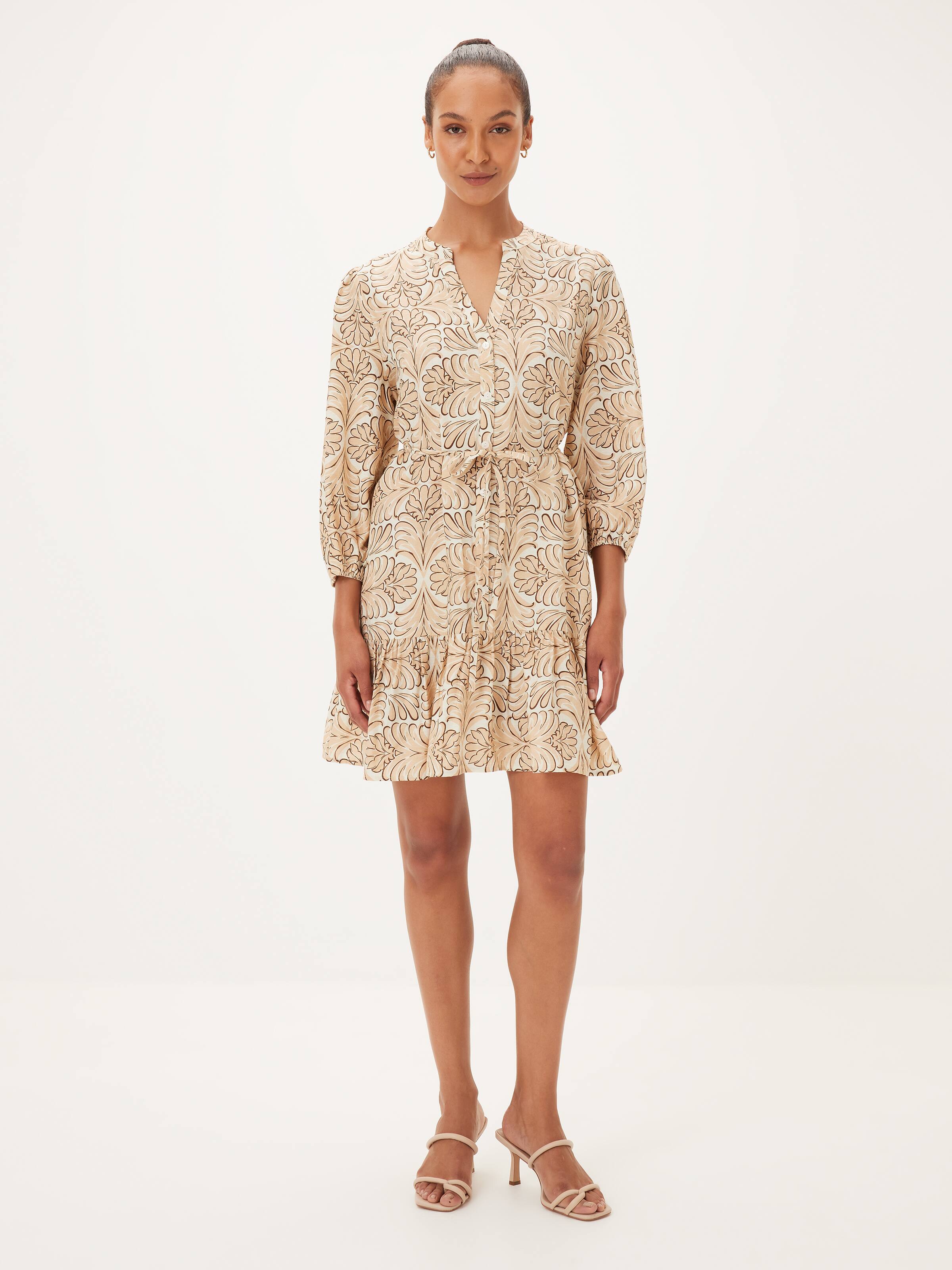 Ellen Long Sleeve Shirt Dress