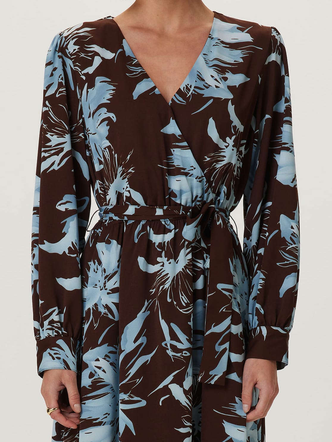 Wendy Wrap Midi Dress