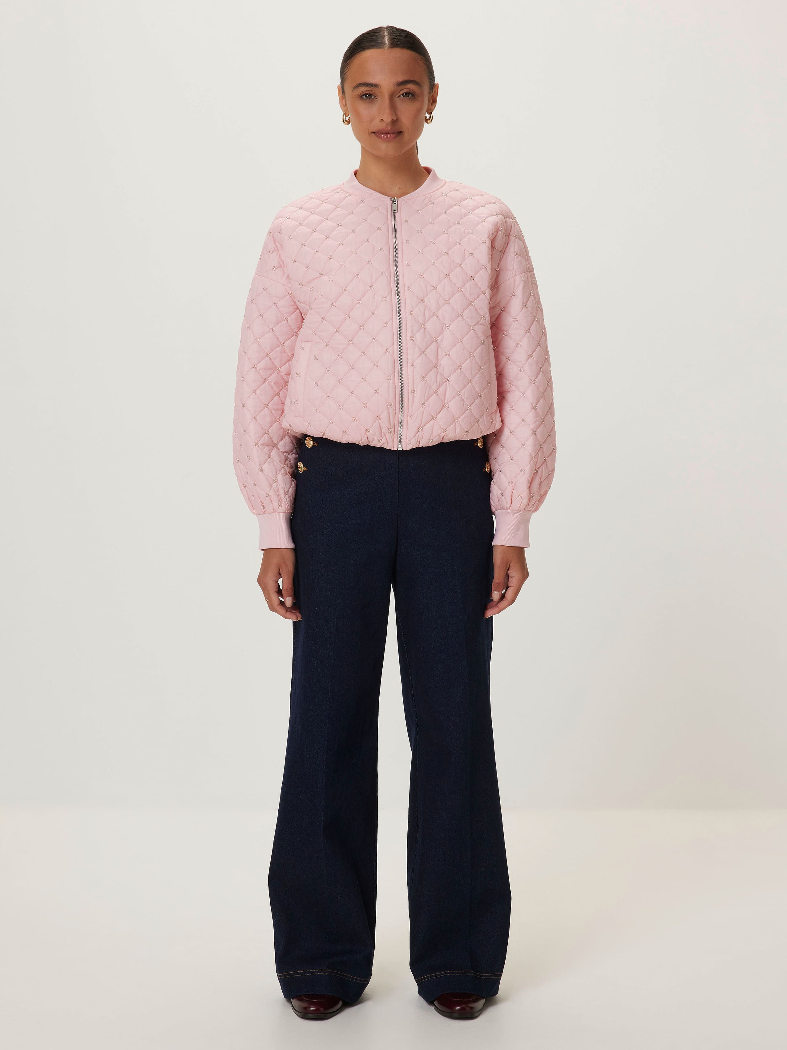 Steevie Sequin Bomber