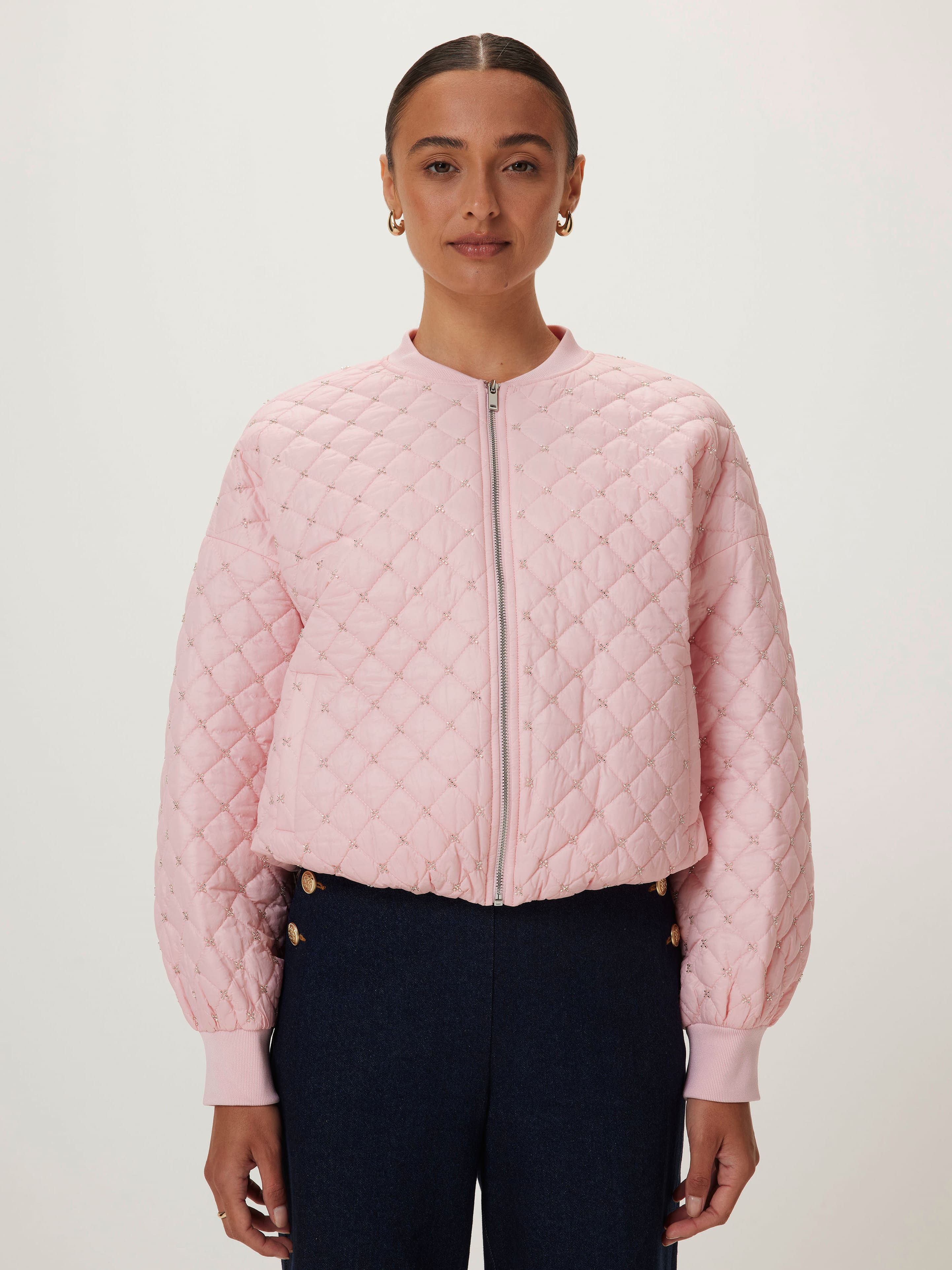 Steevie Sequin Bomber