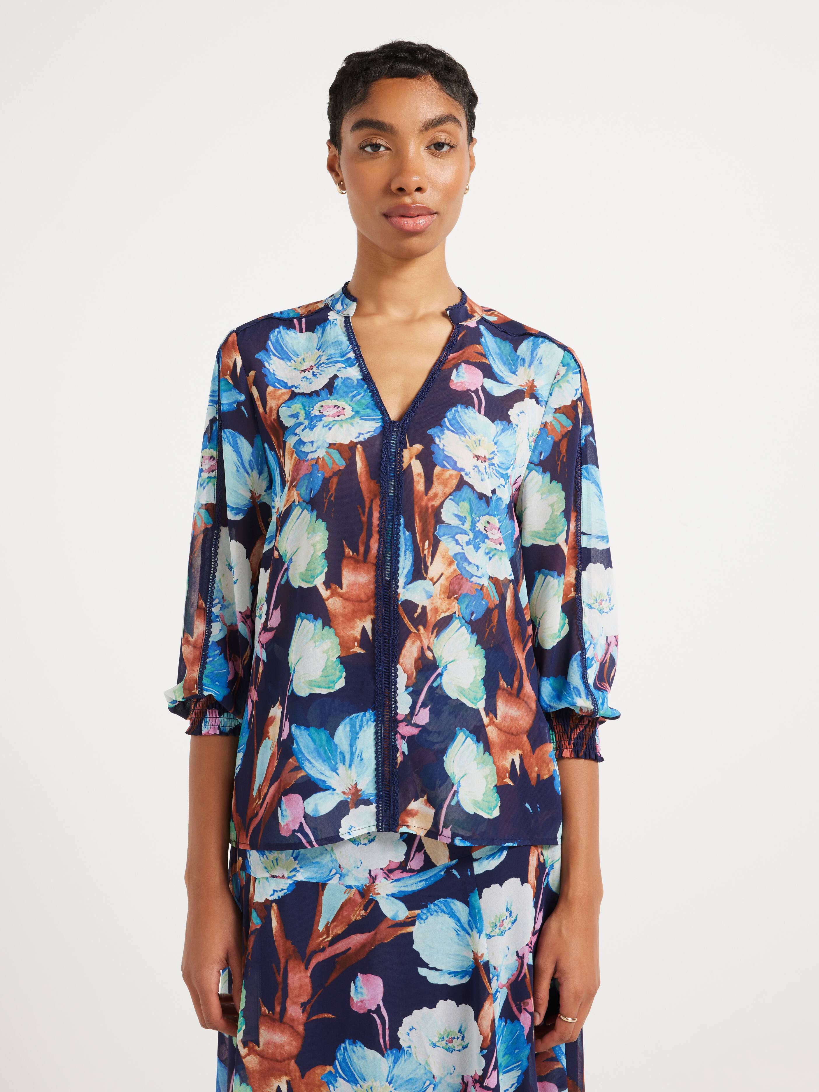 Vanessa V Neck Blouse