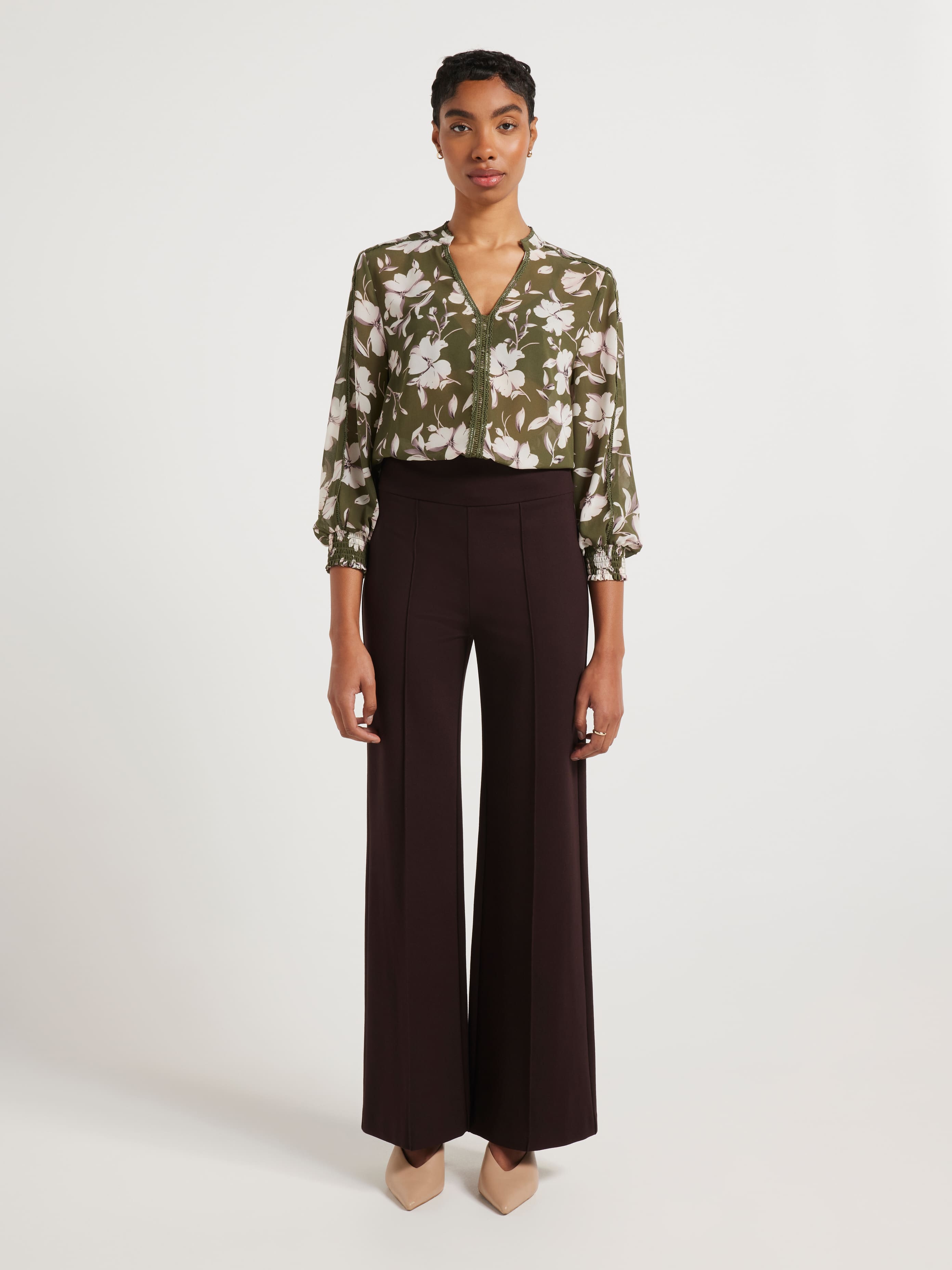 Vanessa V Neck Blouse