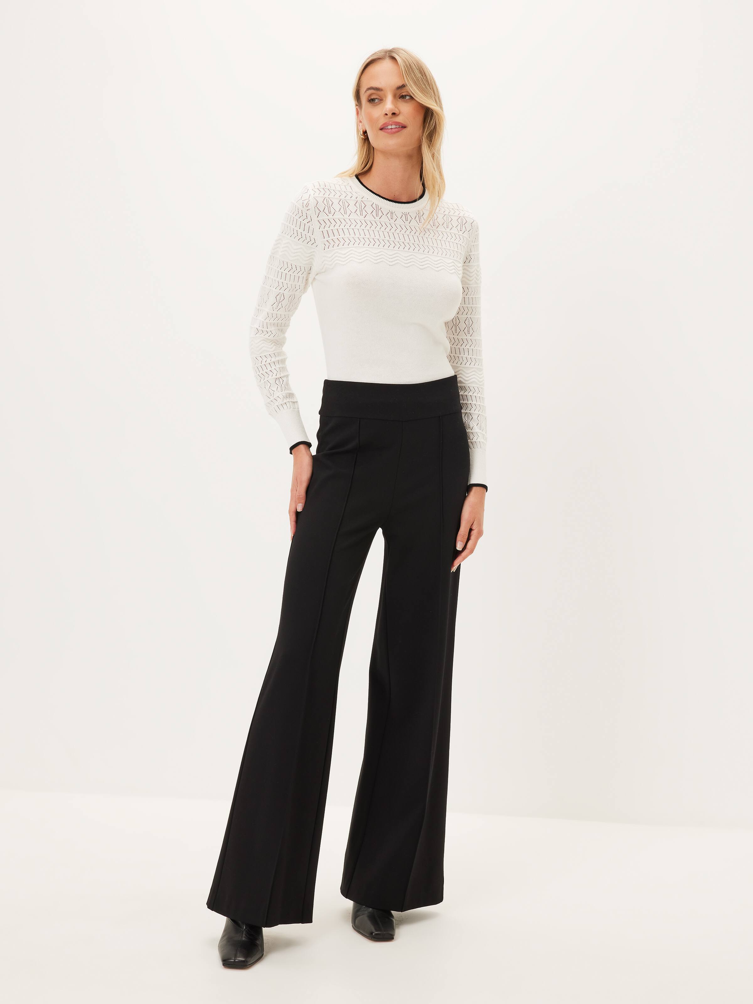 Chessie Cutwork Knit Top