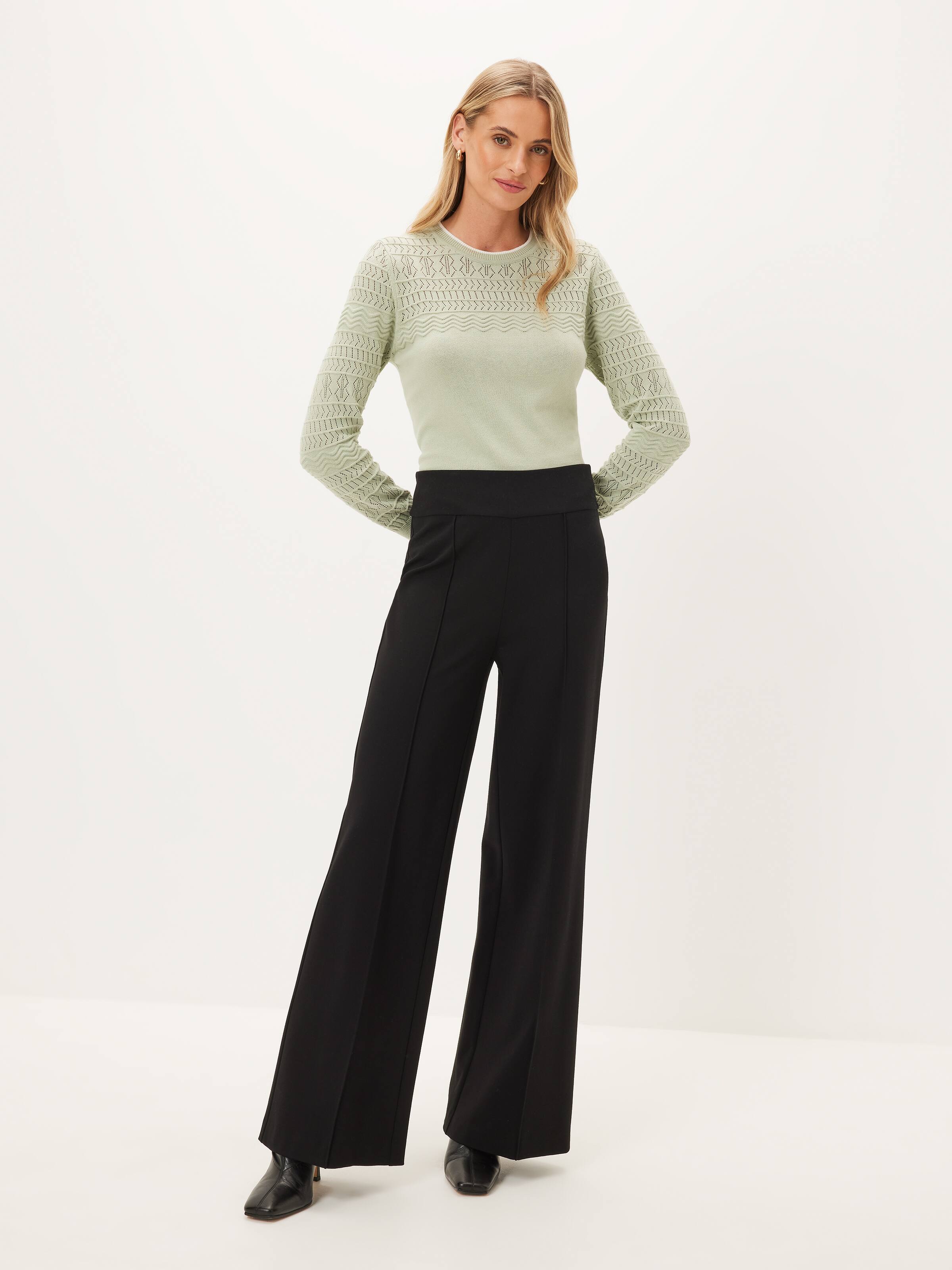 Chessie Cutwork Knit Top