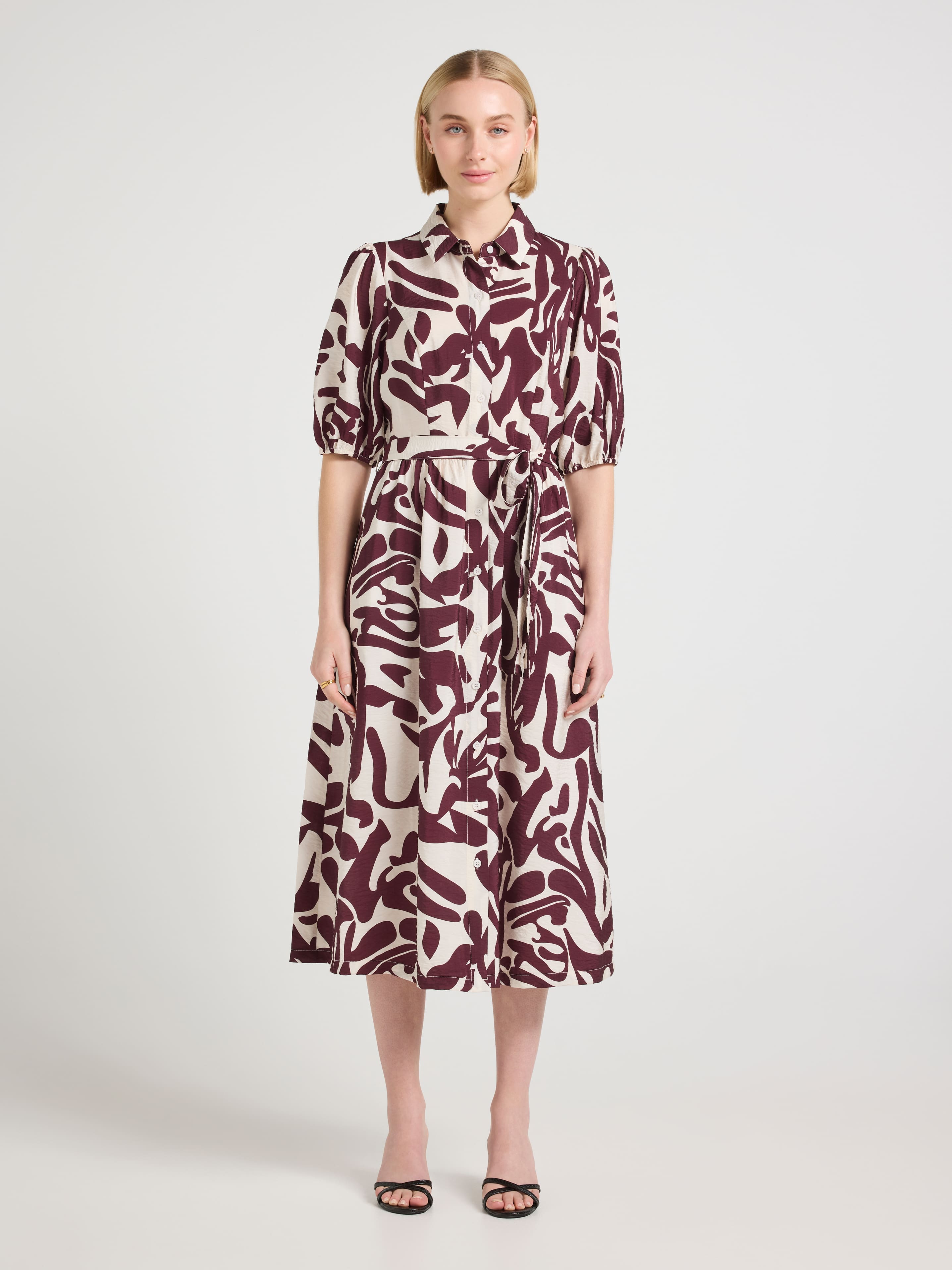 Pia Midi Shirt Dress