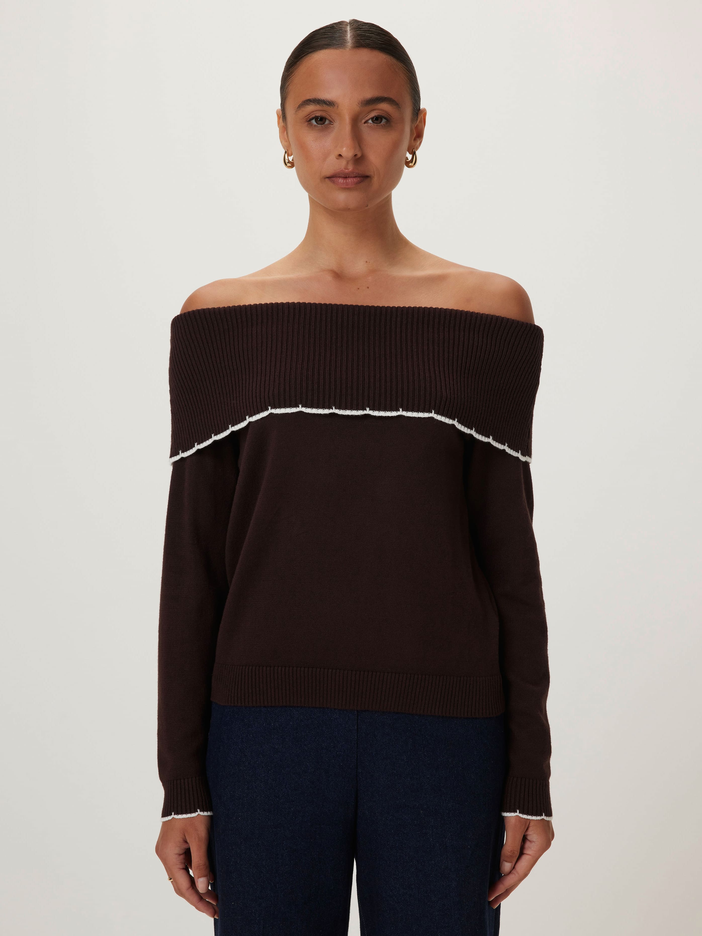 Opal Off Shoulder Knit