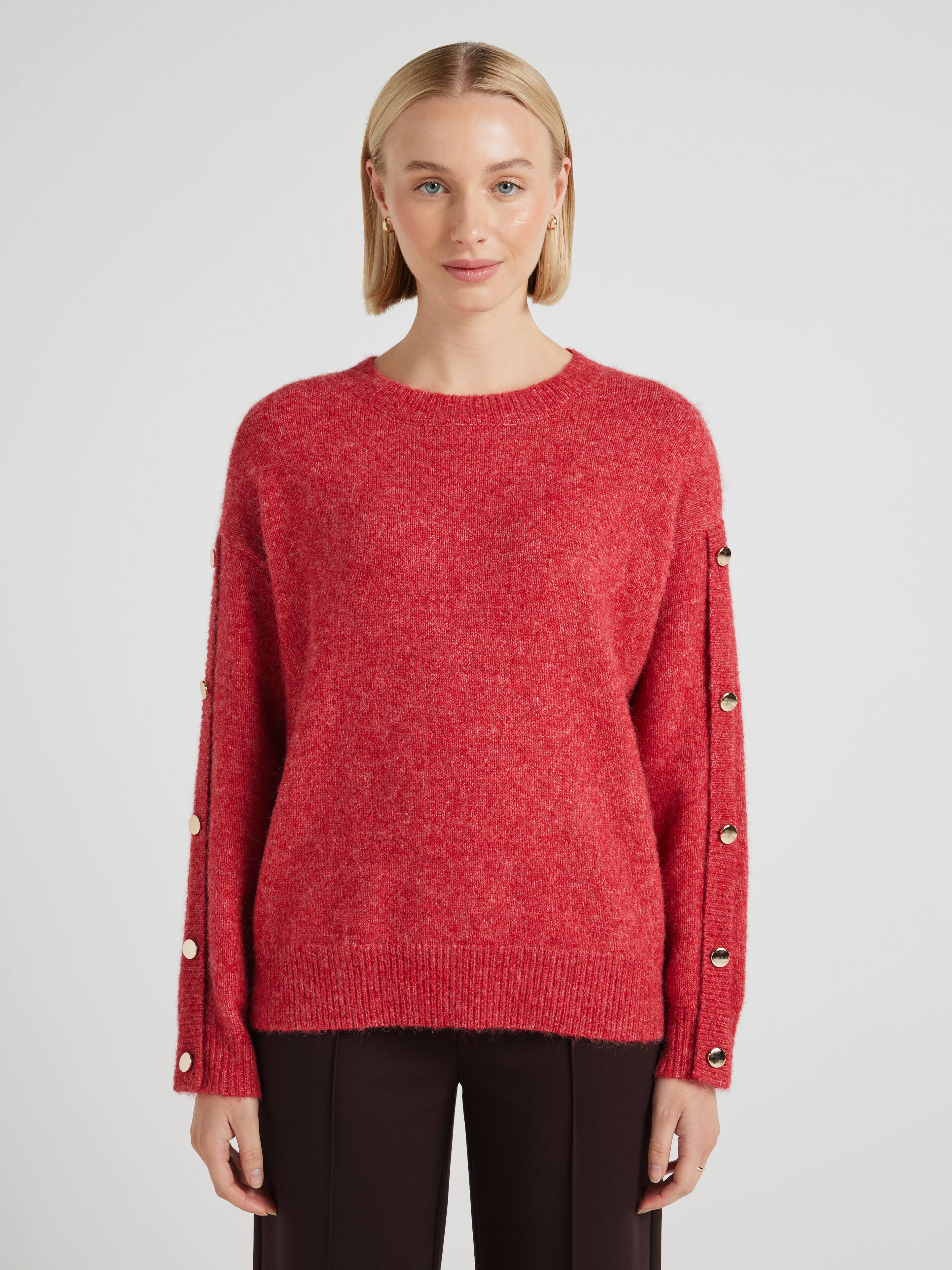 Bailey Button Sleeve Knit
