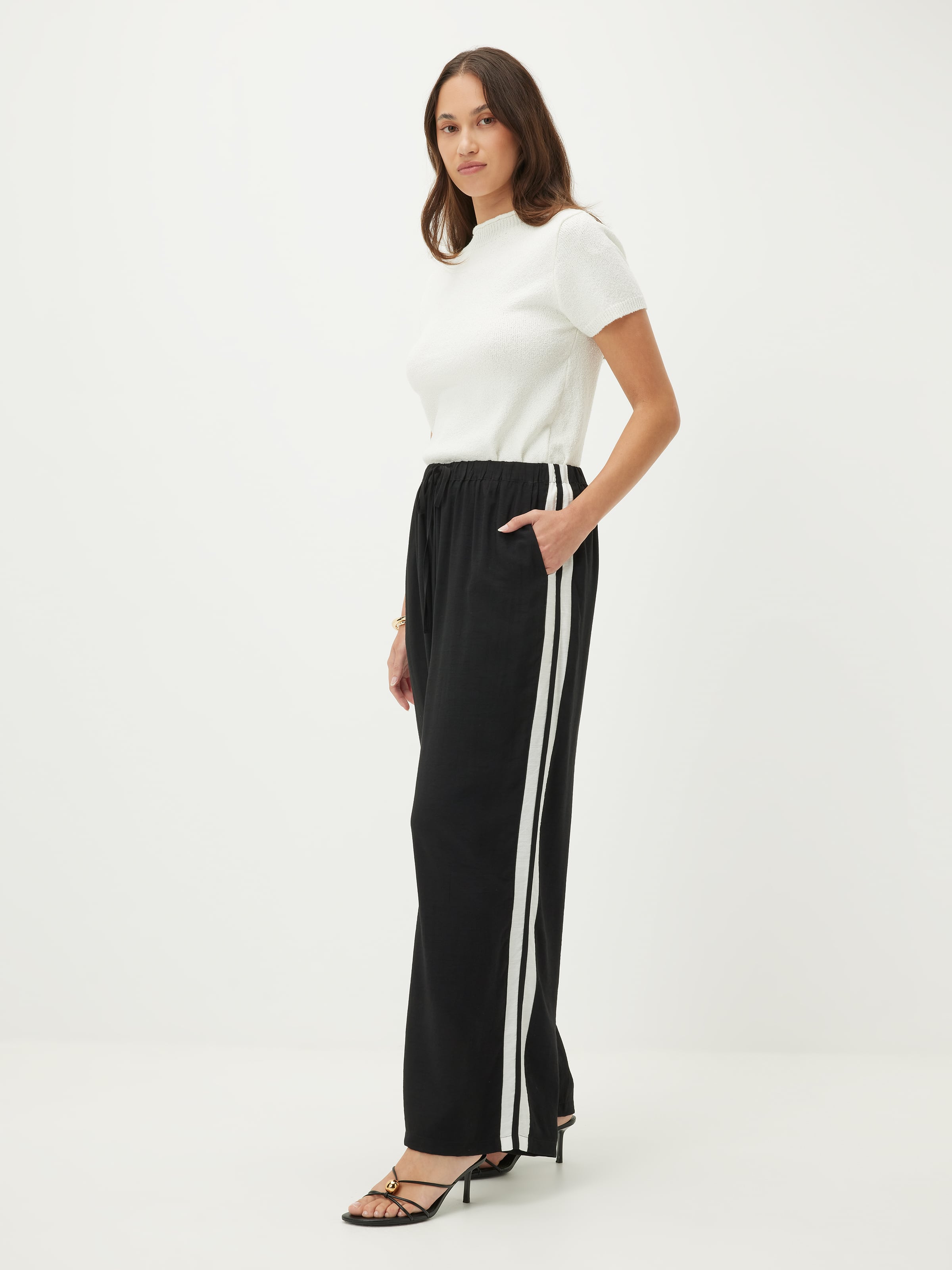 Contrast Stripe Pant