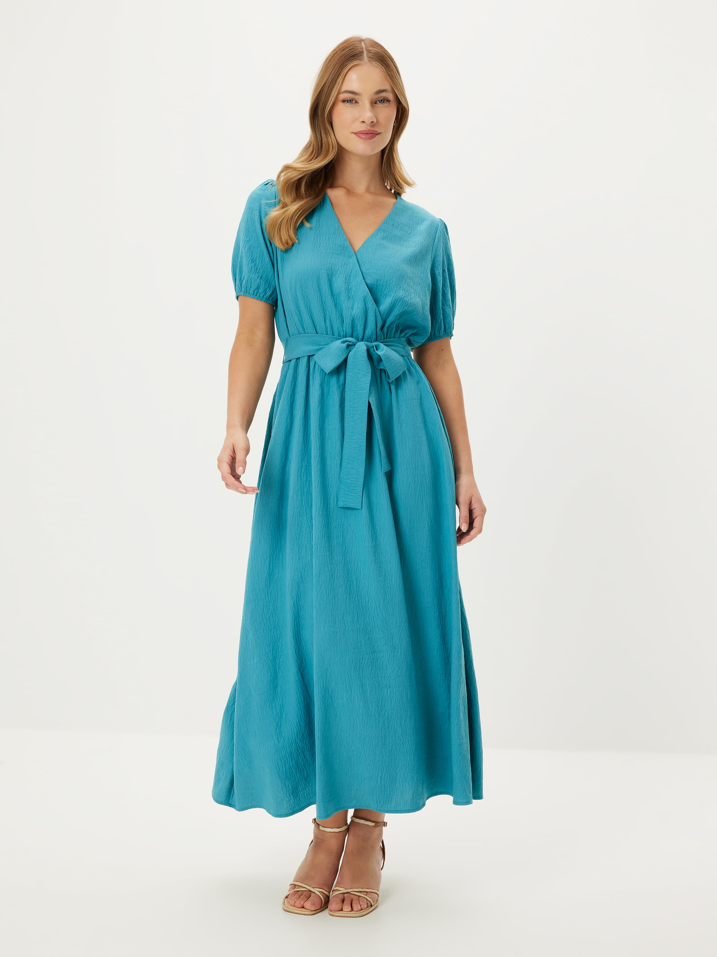 Wanda Wrap Midi Dress