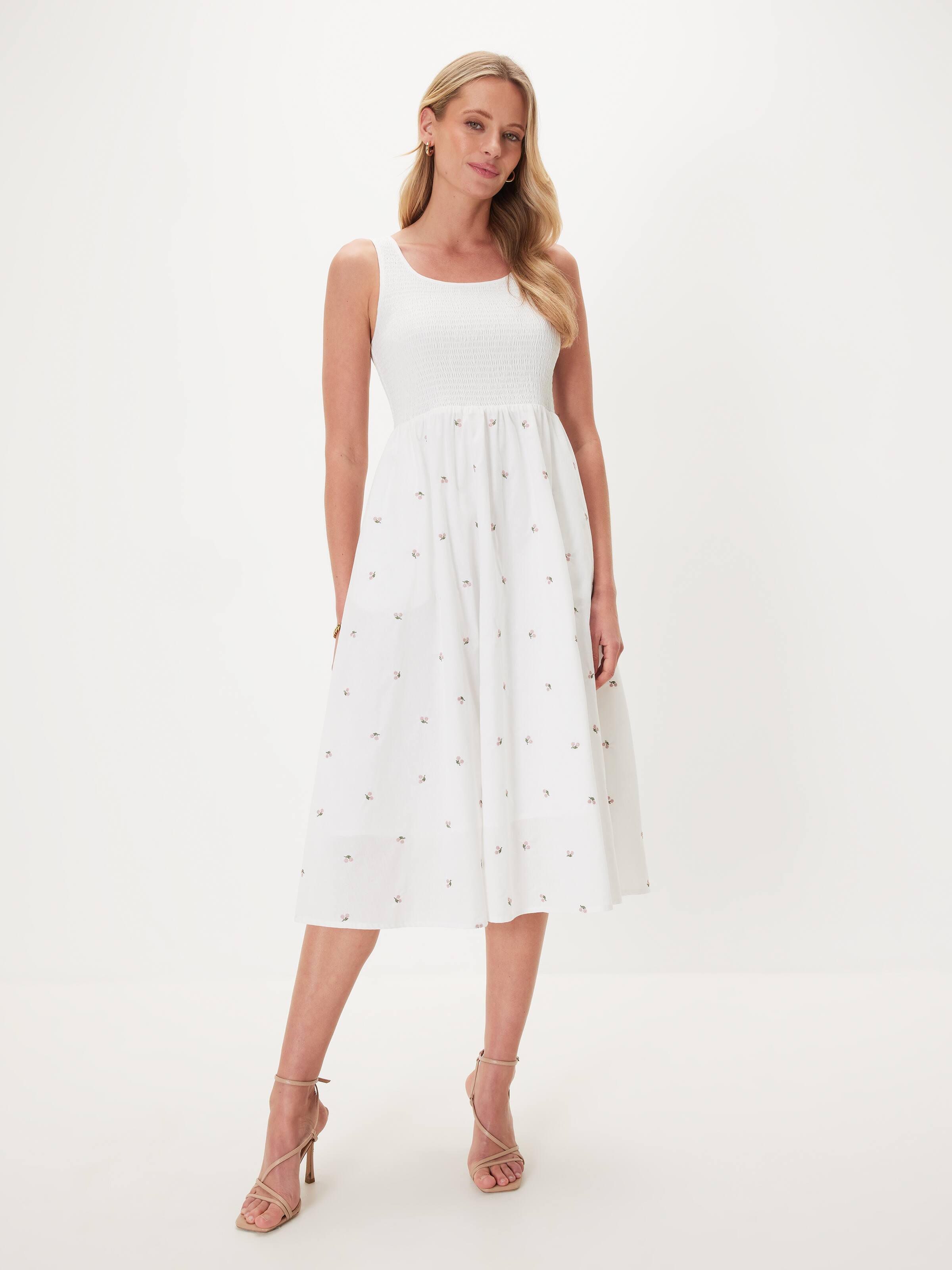 Sally Shirred Dress