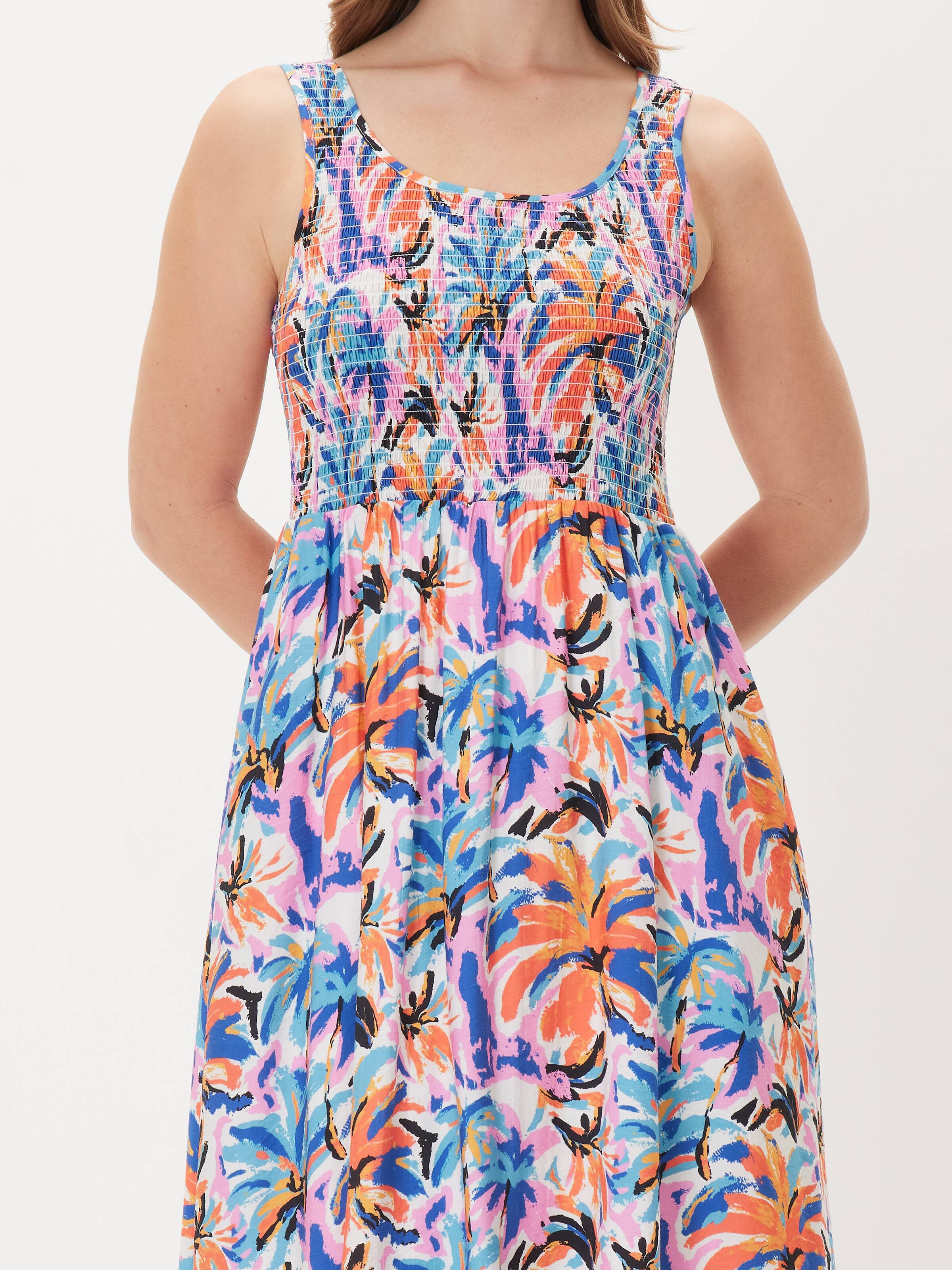 Sally Shirred Dress