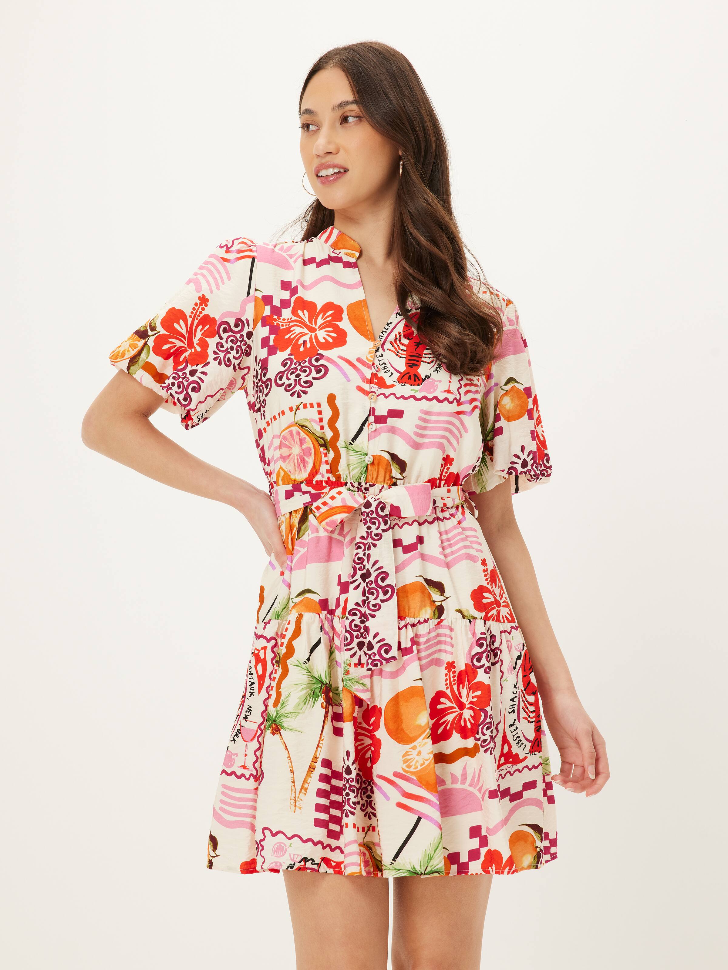 Stella Puff Sleeve Mini Dress