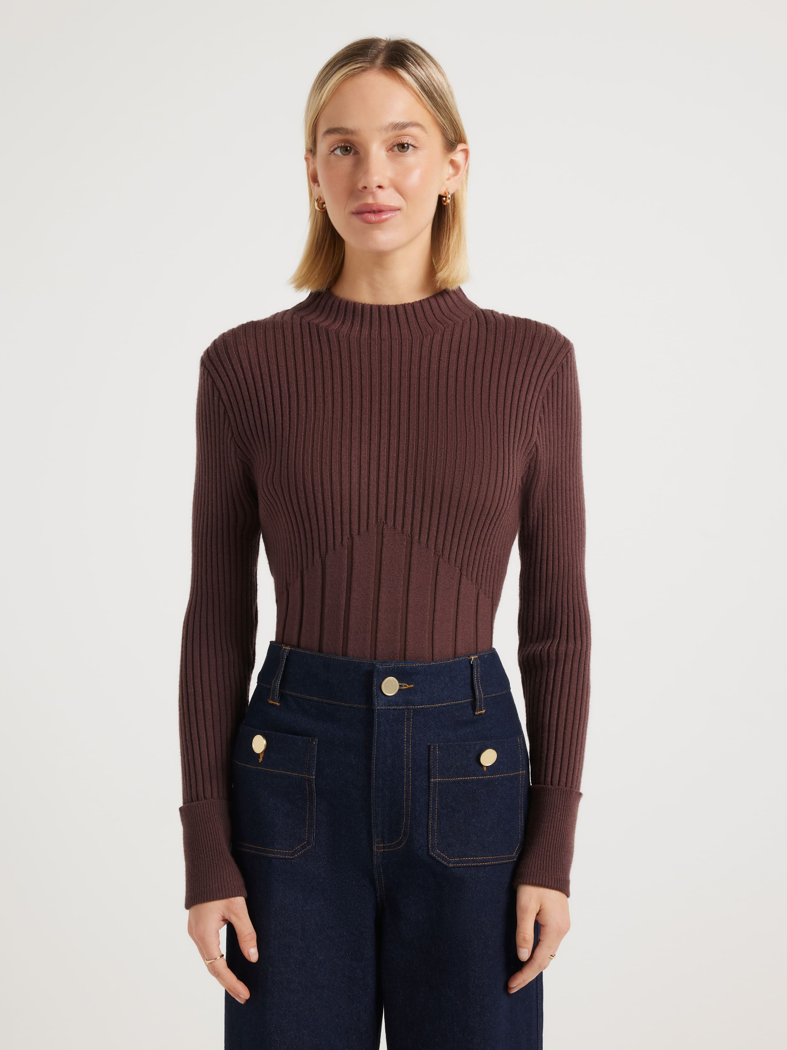 Shirley Long Sleeve Knit Top