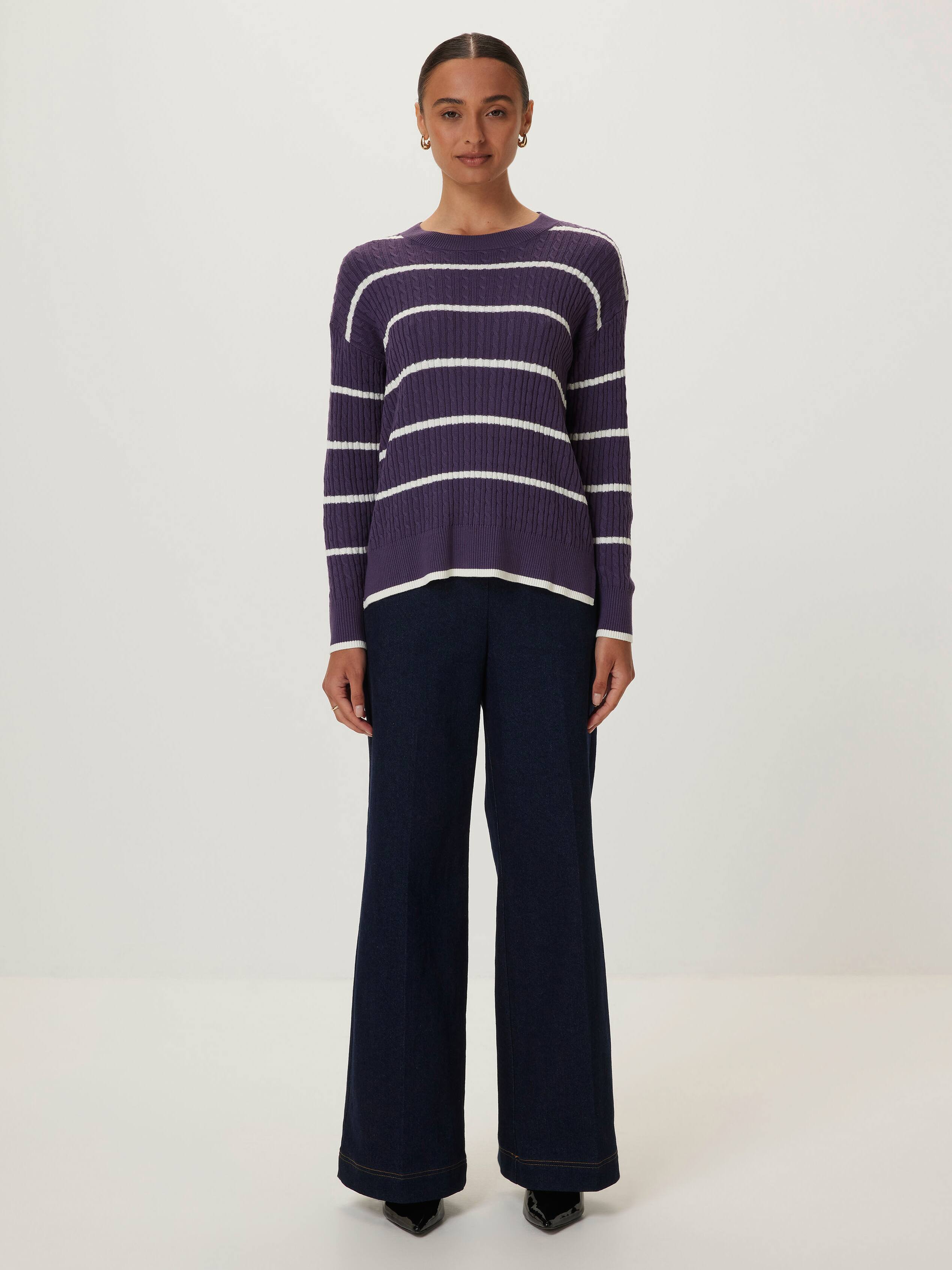 Chloe Cable Longline Knit