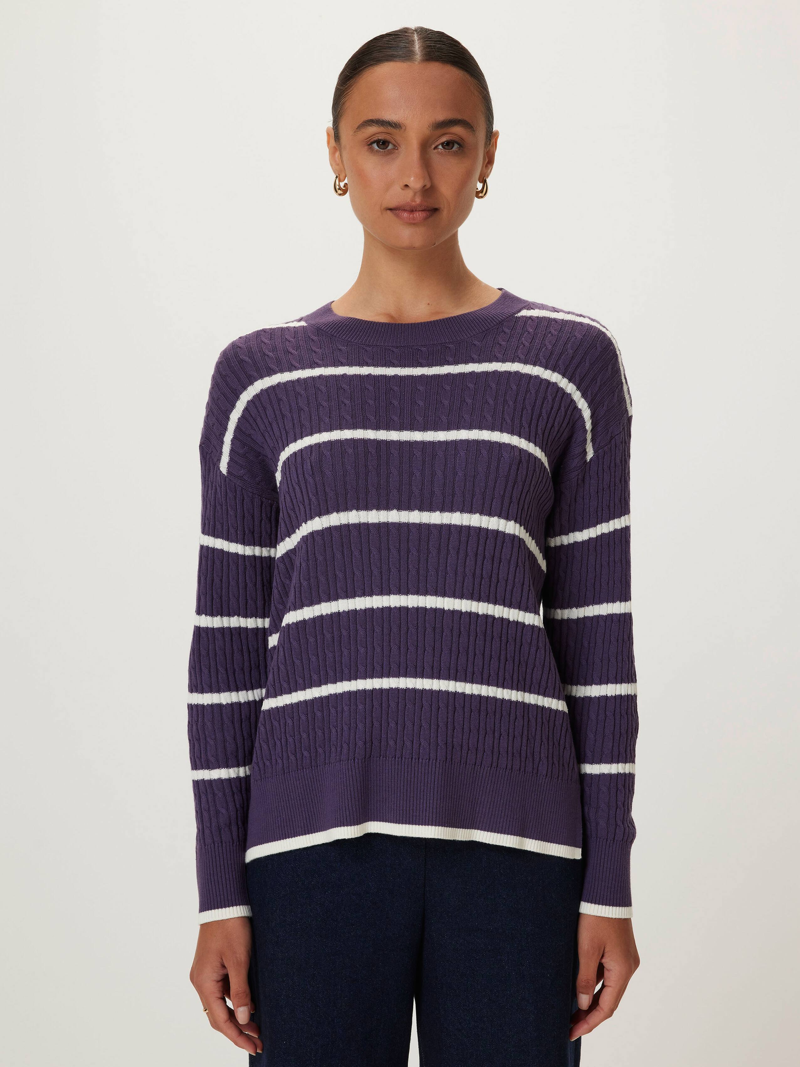 Chloe Cable Longline Knit