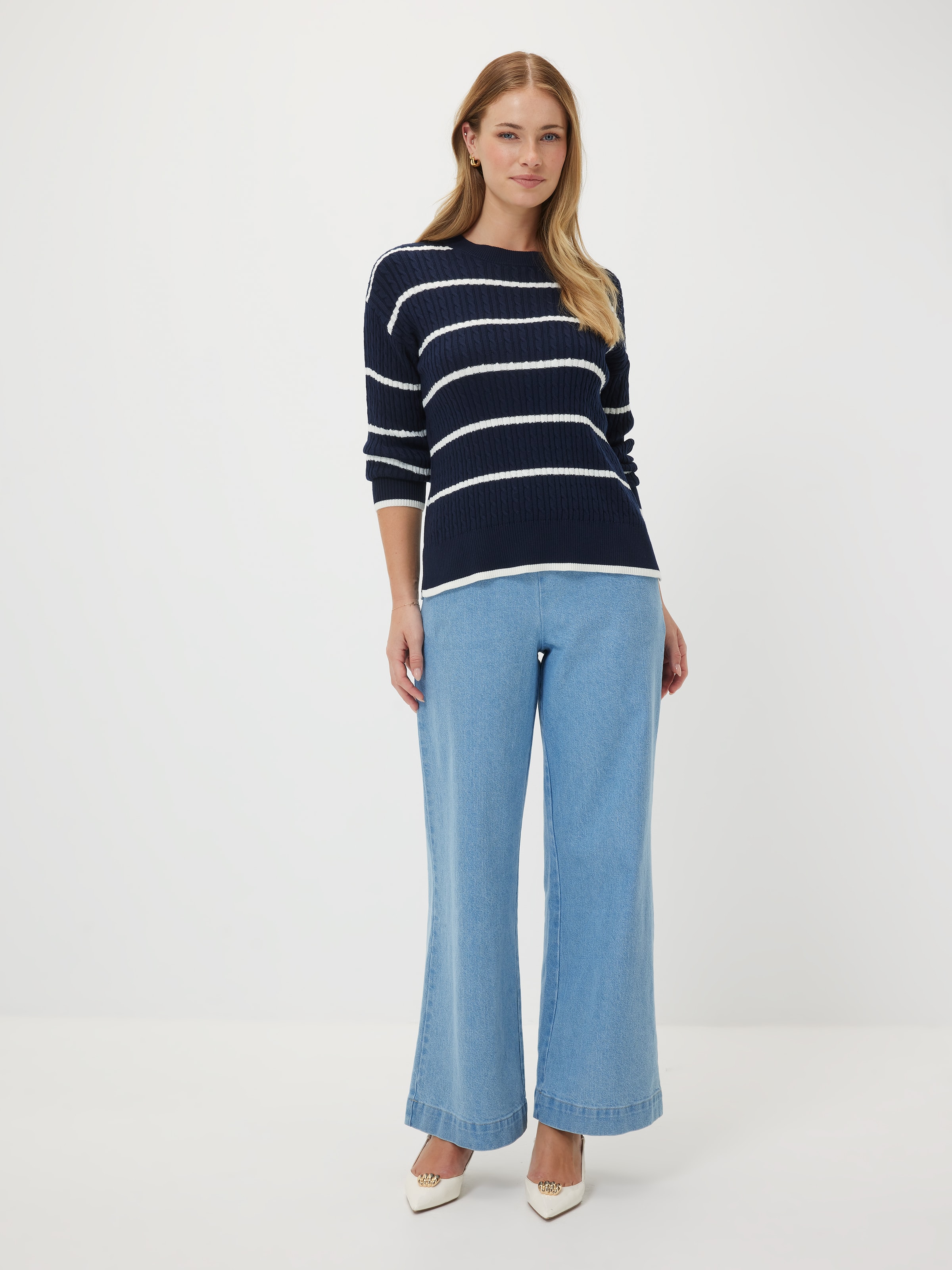 Chloe Cable Longline Knit