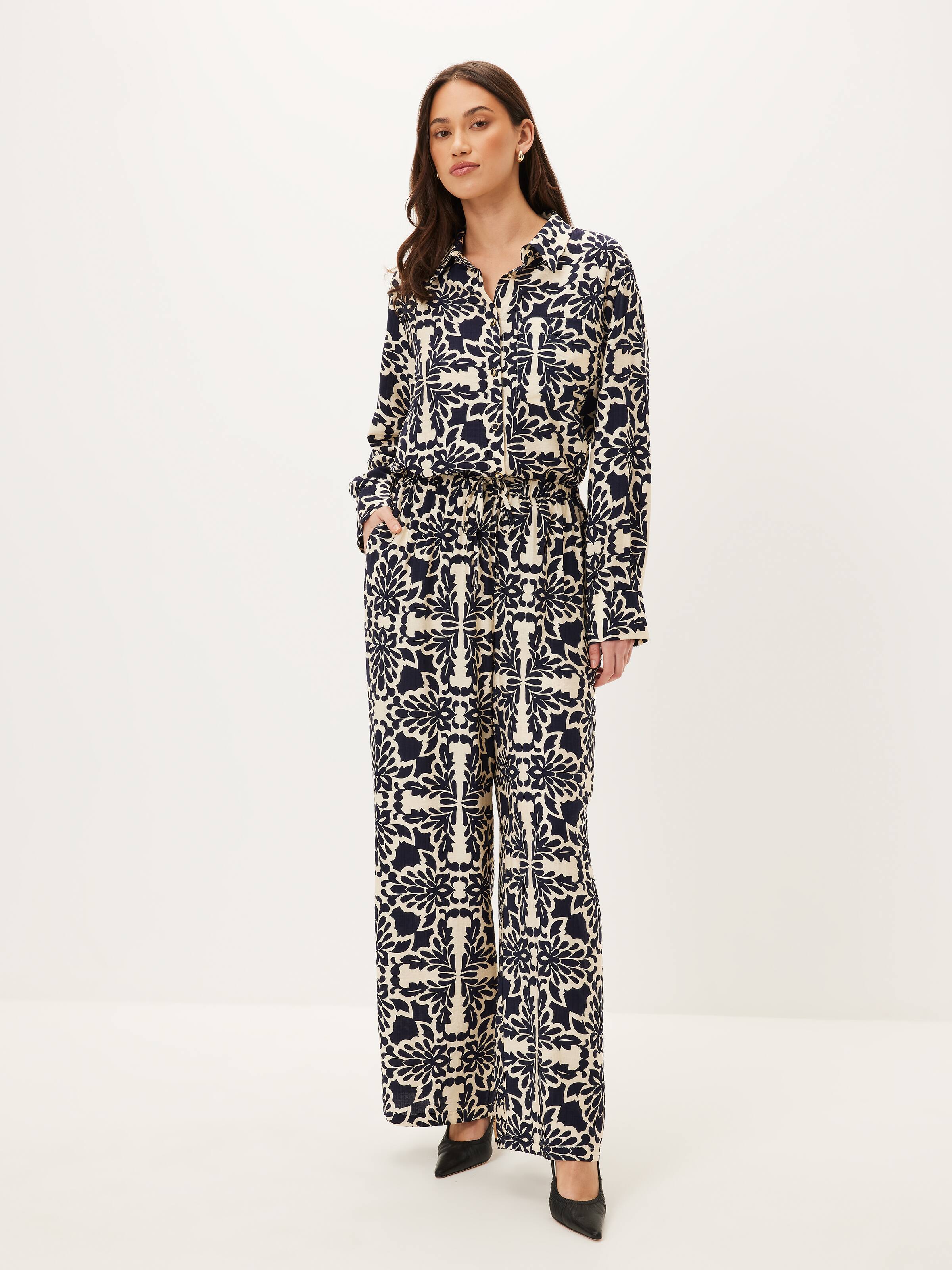 Tara Twill Printed Shirt