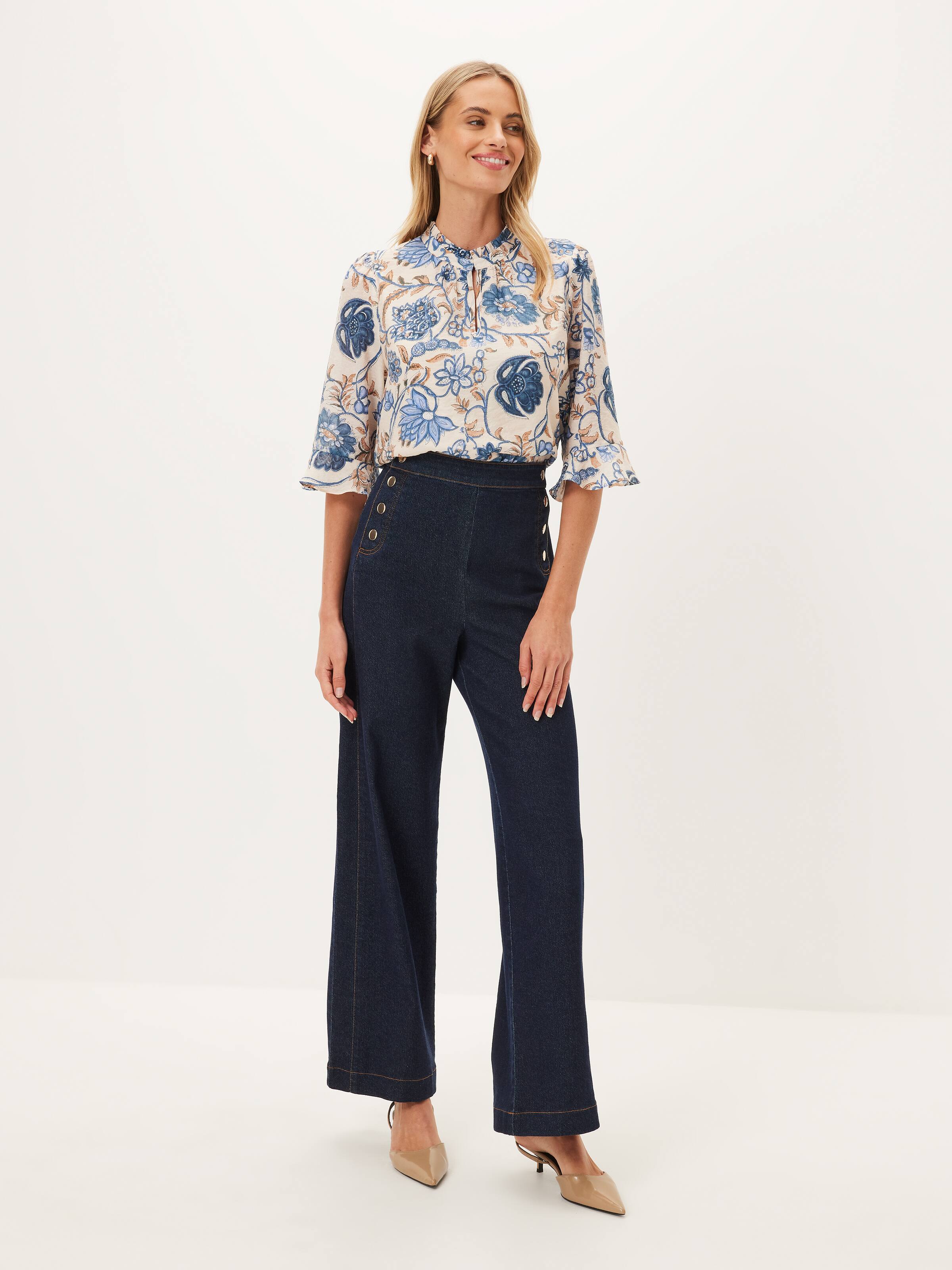 Fifi Flutter Sleeve Top