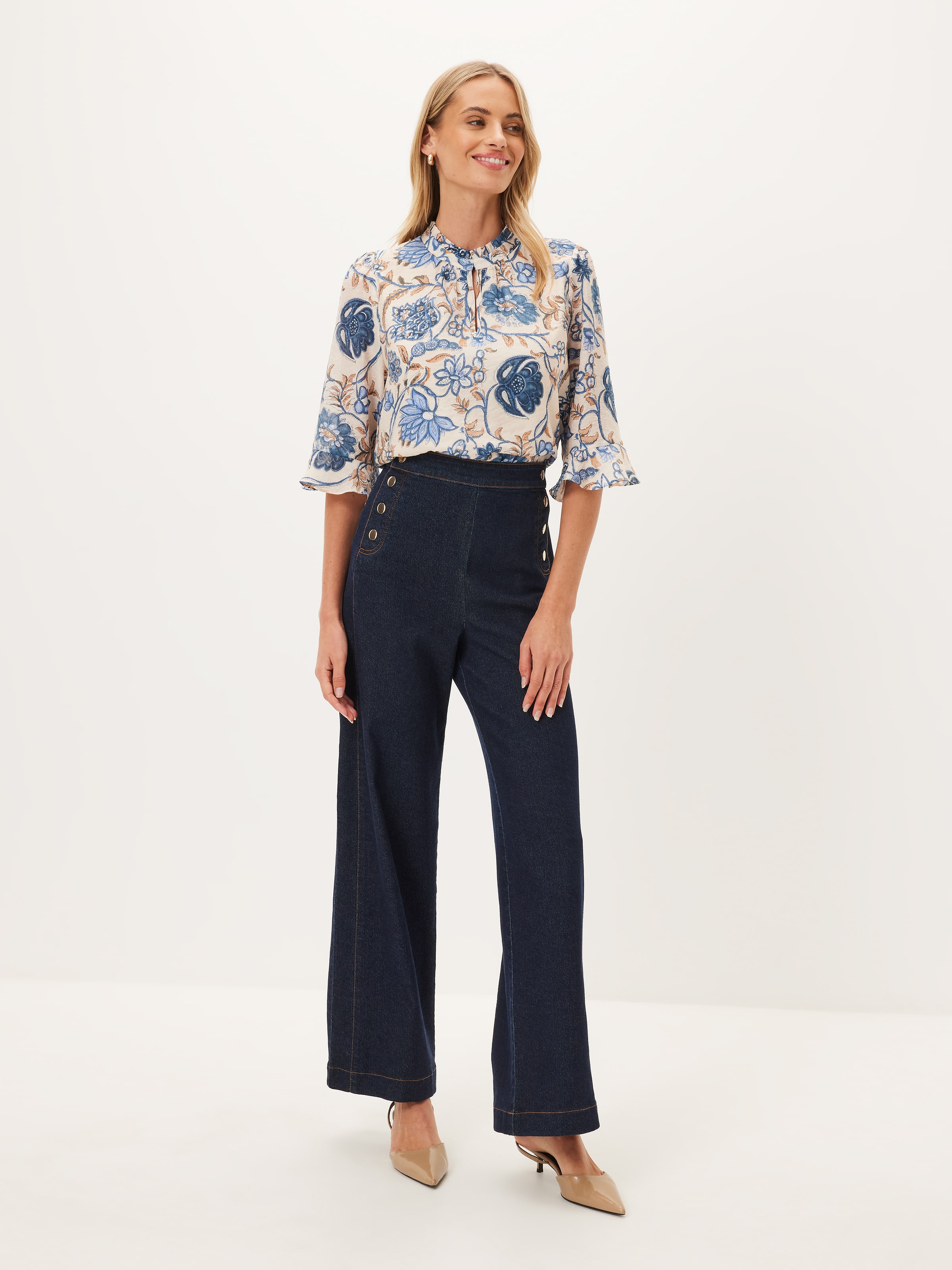 Fifi Flutter Sleeve Top