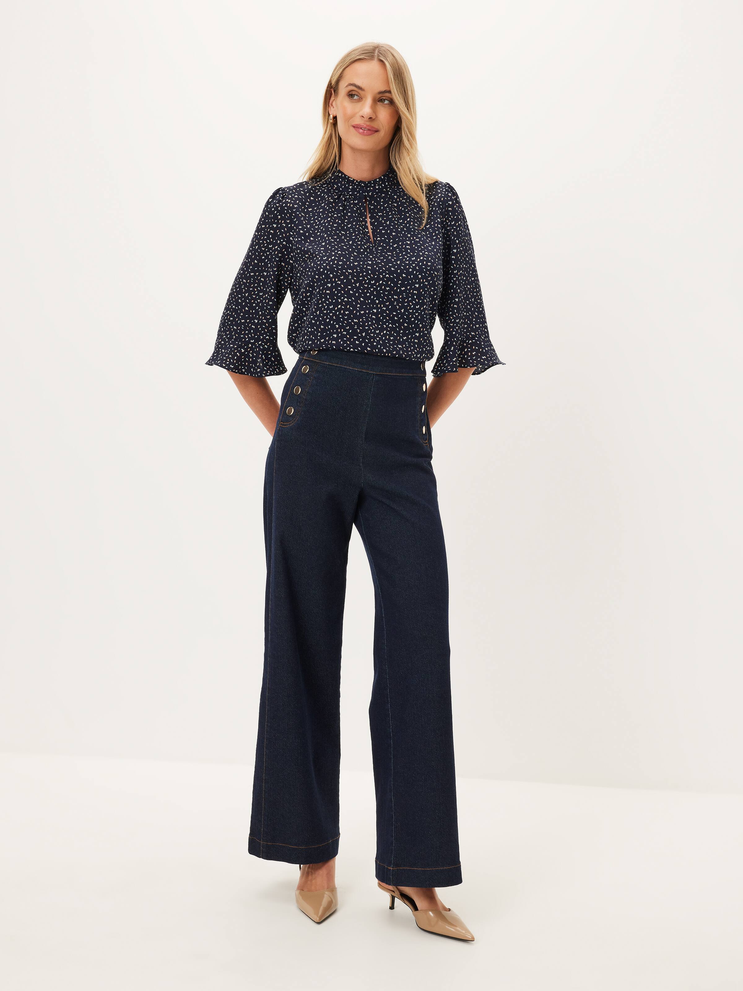 Fifi Flutter Sleeve Top