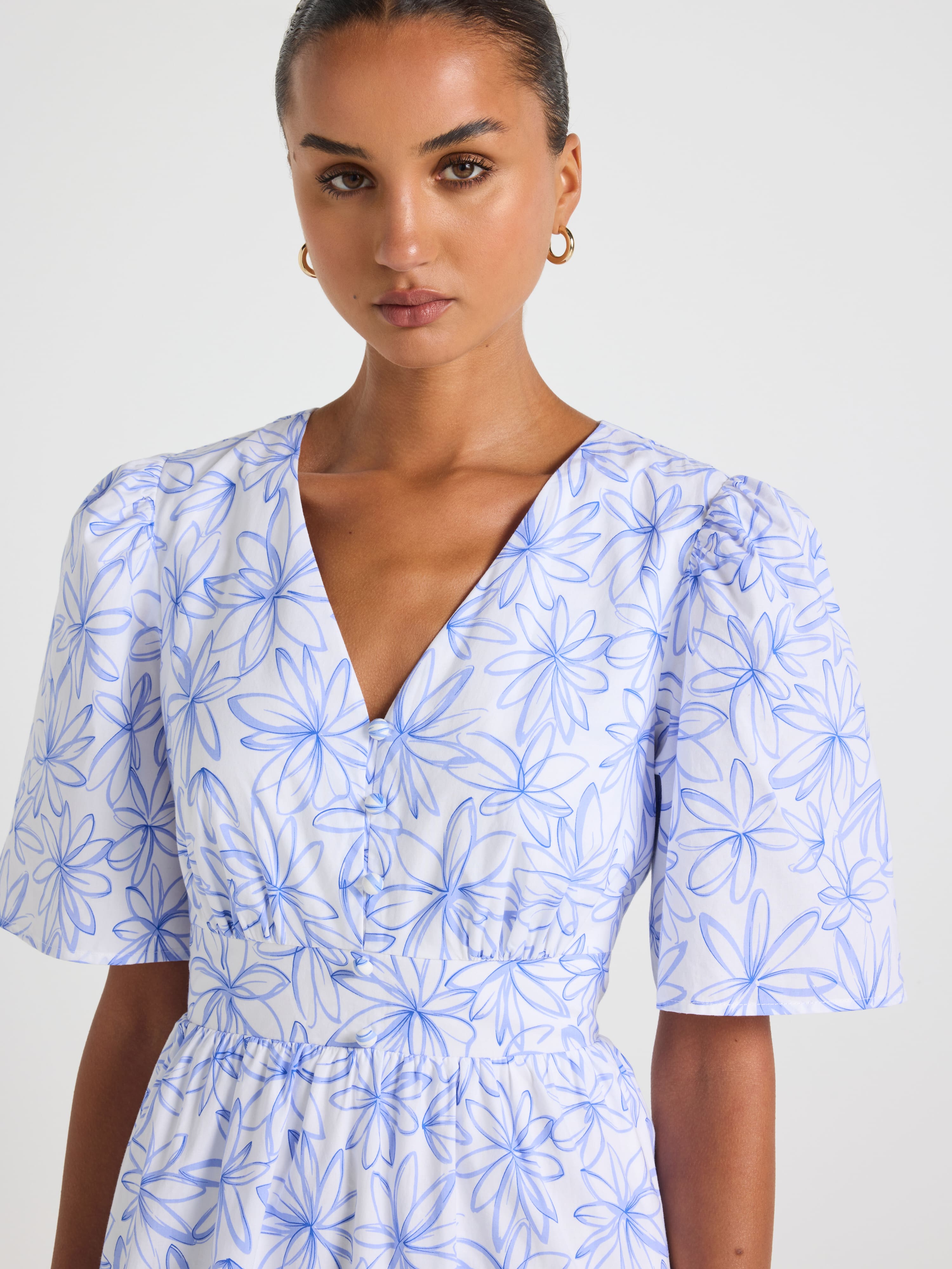 Amelia Puff Sleeve Dress