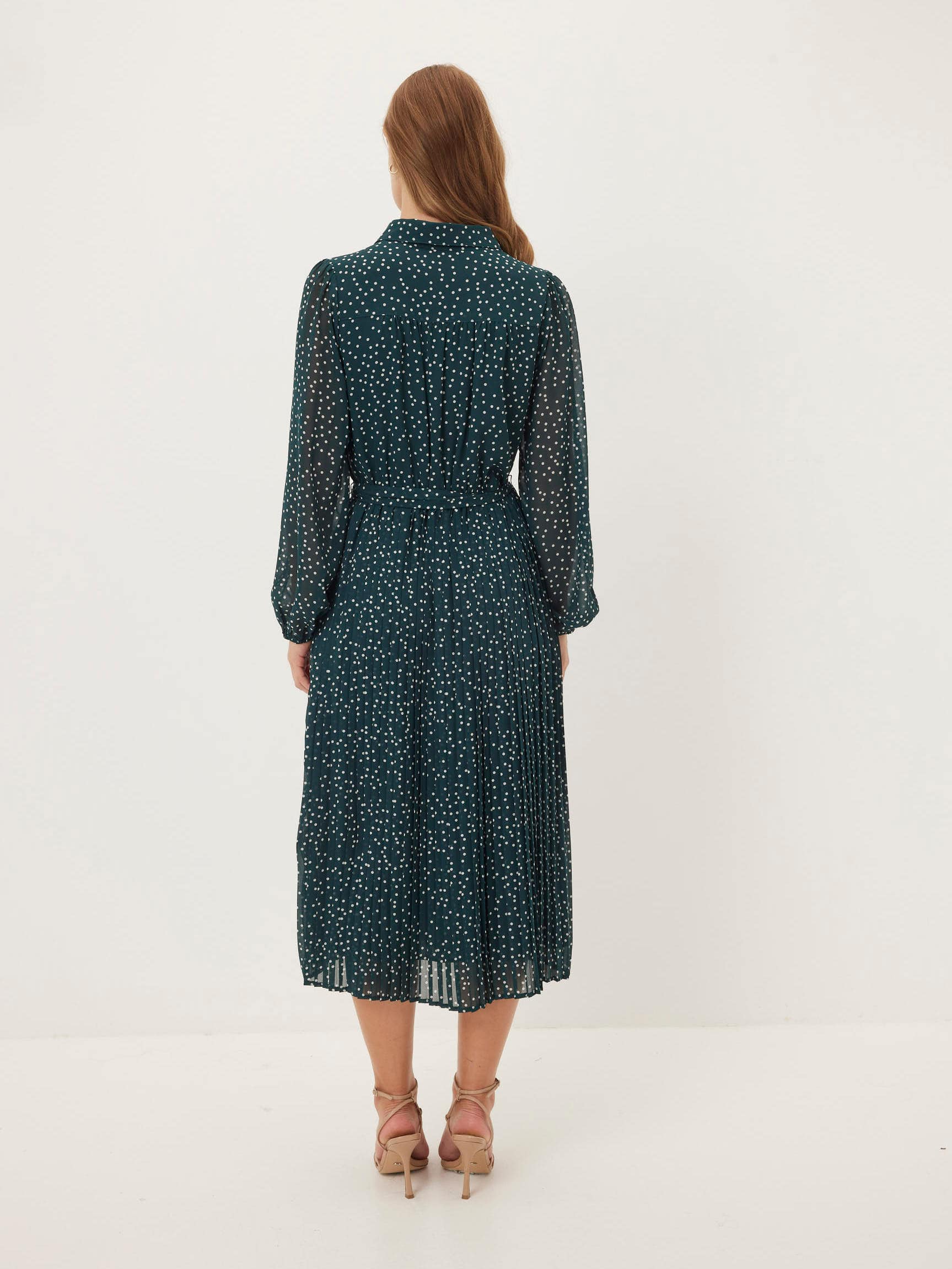 Katrina Midi Pleated Dress