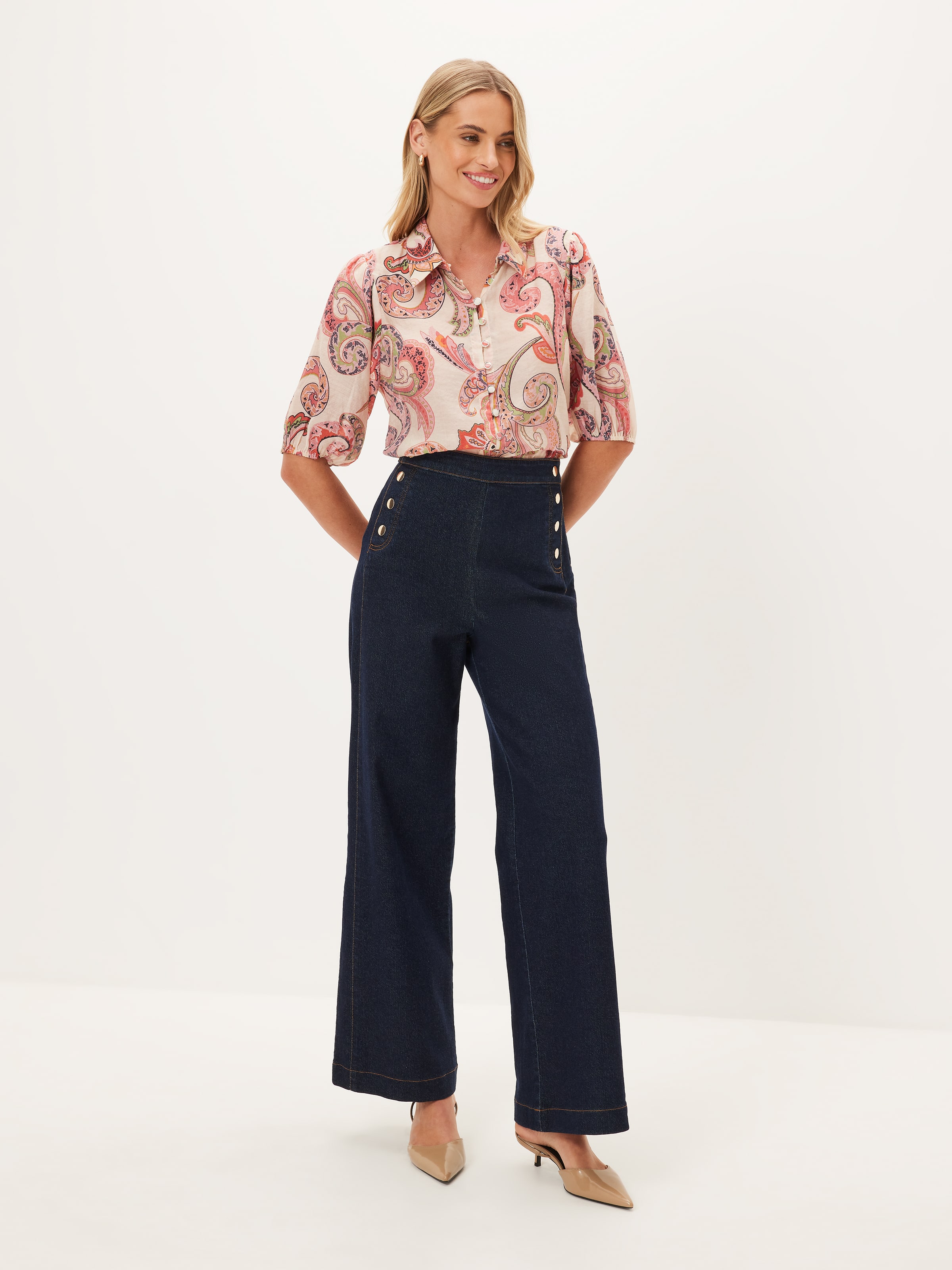 Avril Textured Top