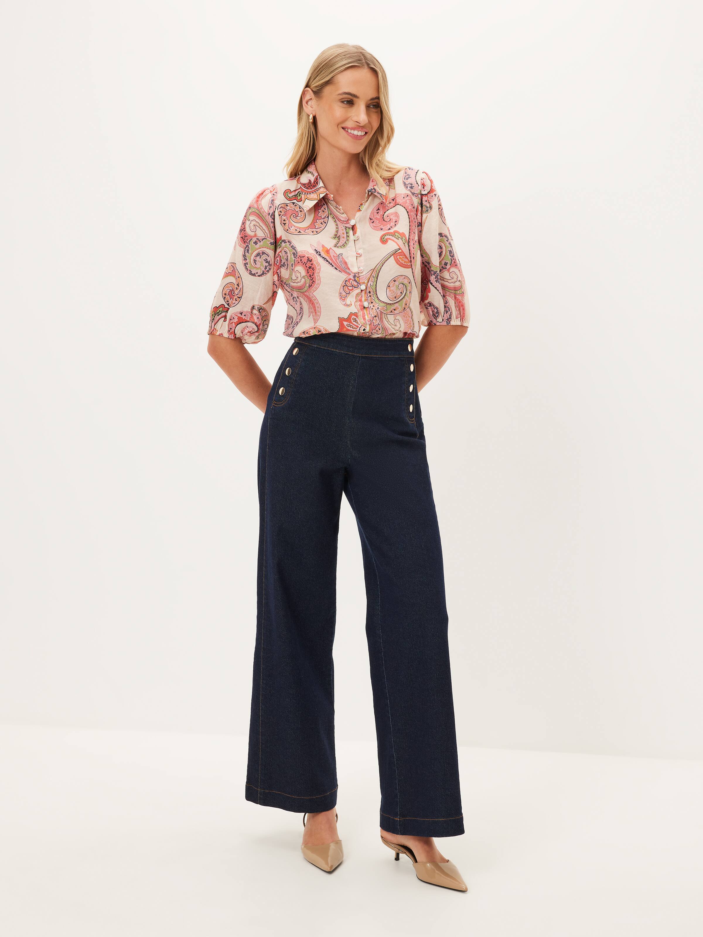 Avril Textured Top
