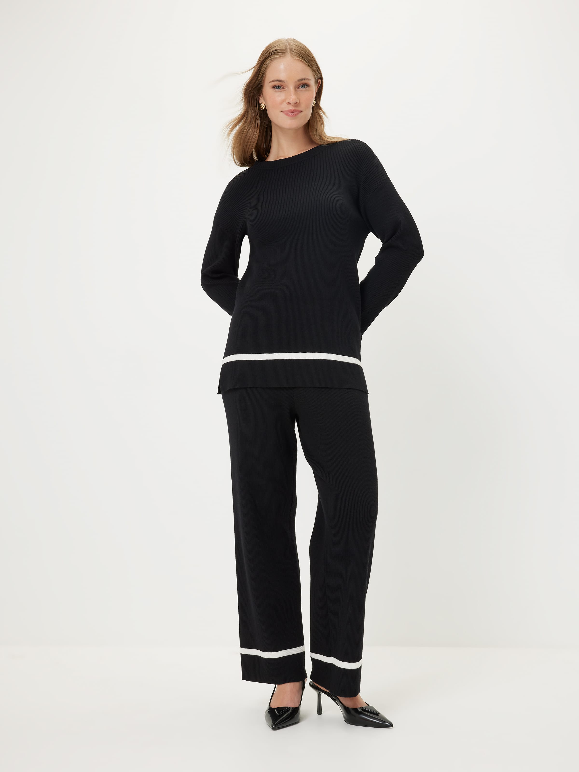 Nerida Tipped Knit Pant