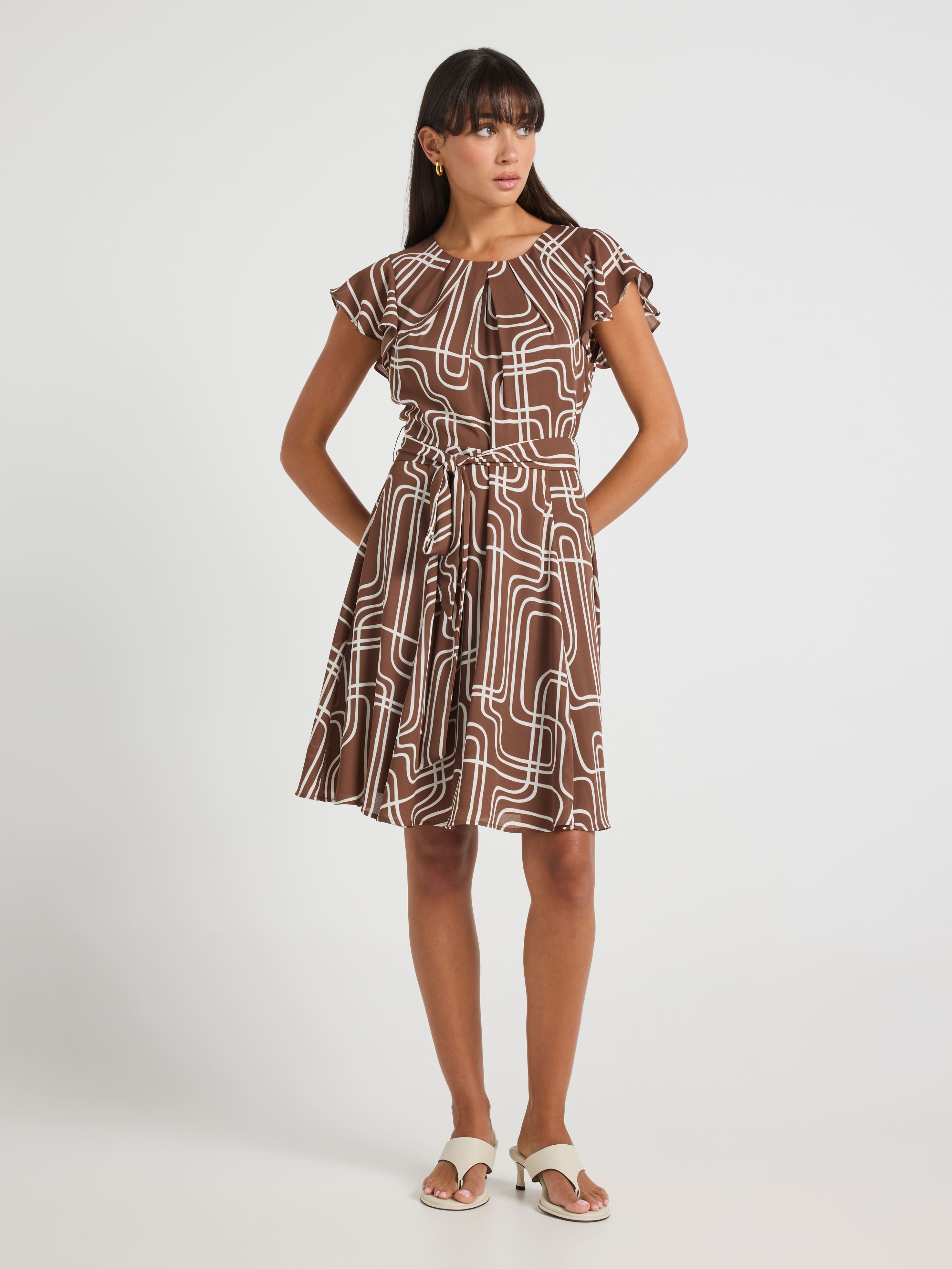 Kat Keyhole Dress
