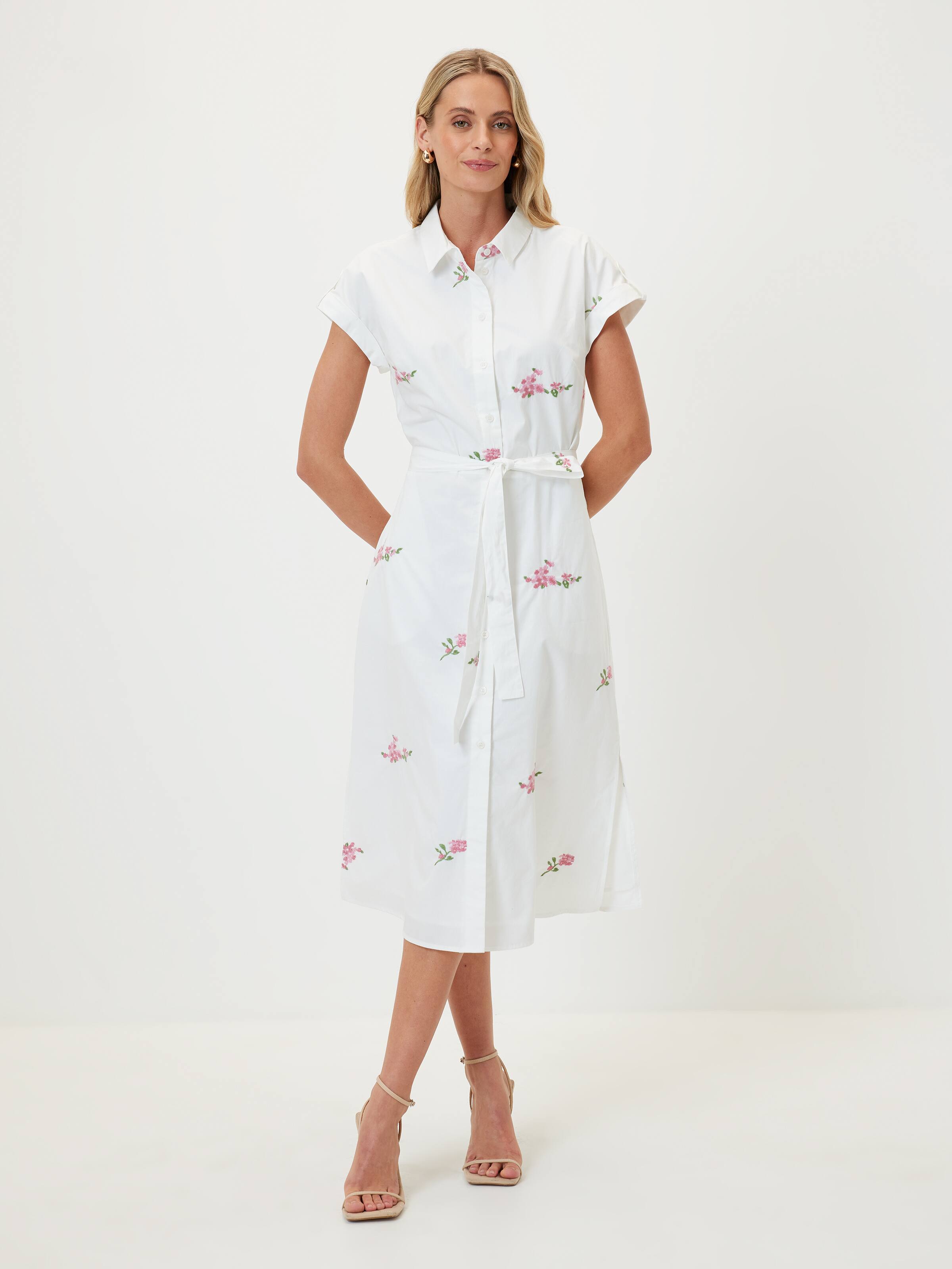 Michelle Drop Shoulder Midi Dress