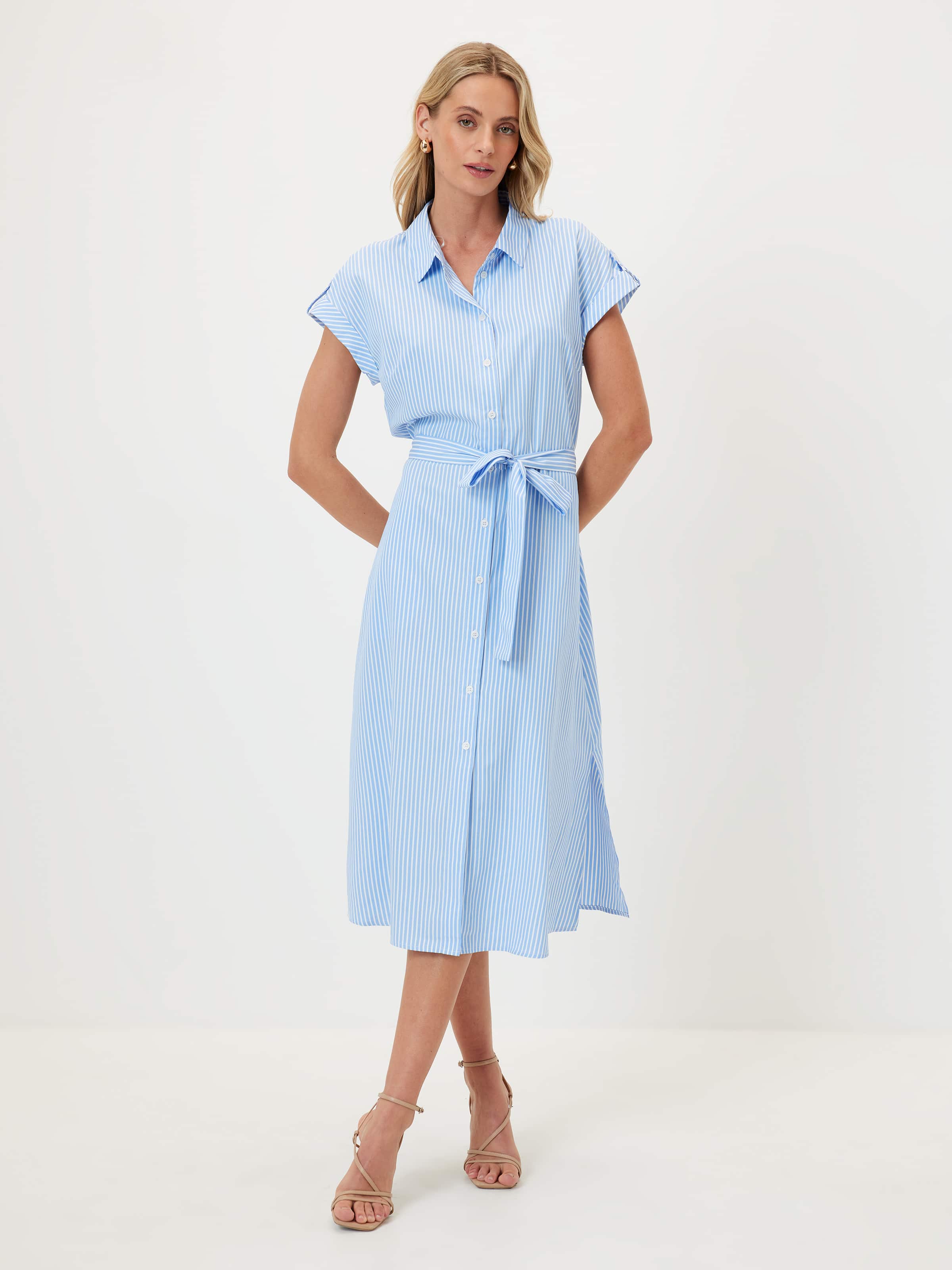 Michelle Drop Shoulder Midi Dress