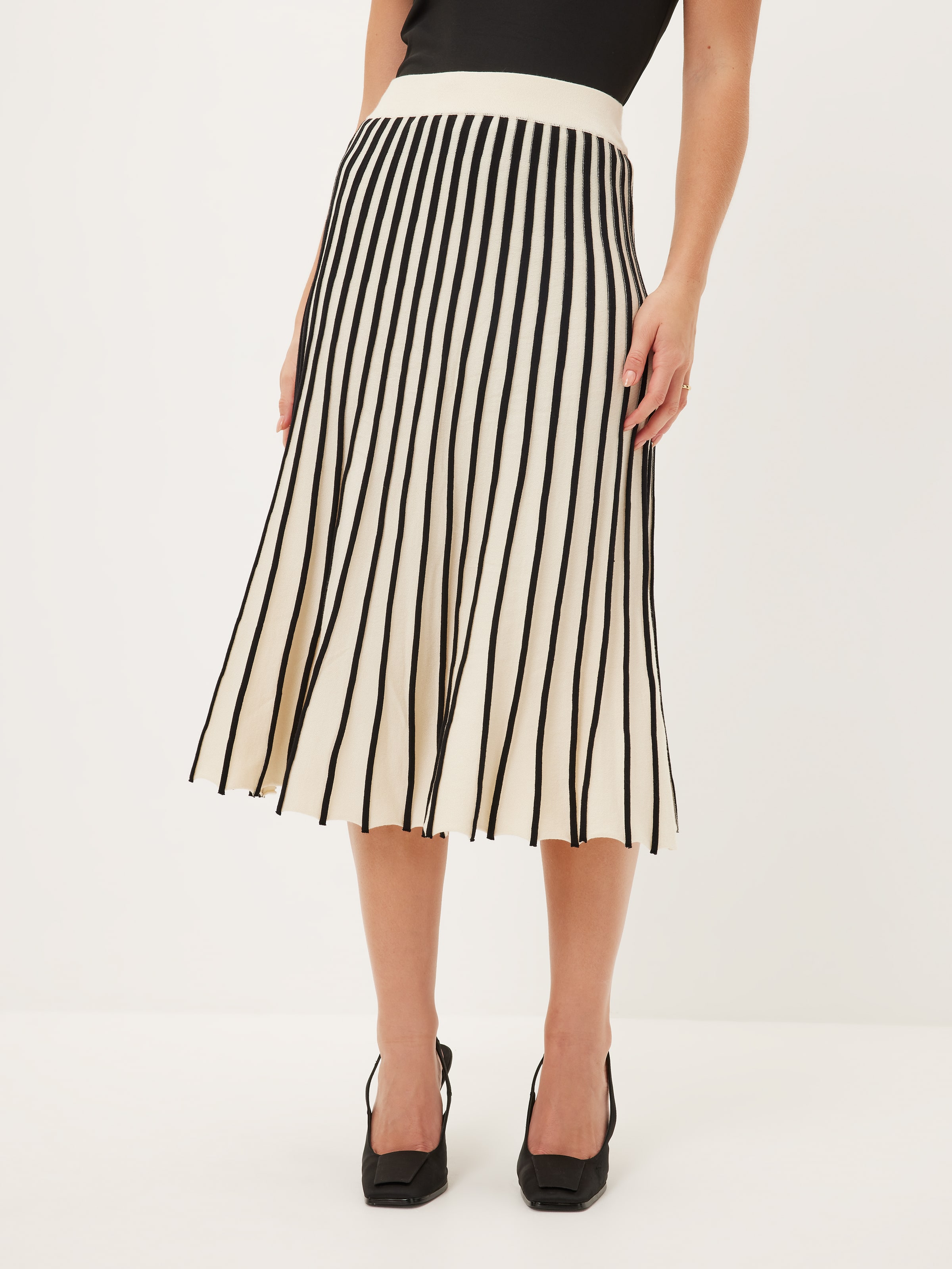 Savanna Stripe Knit Skirt
