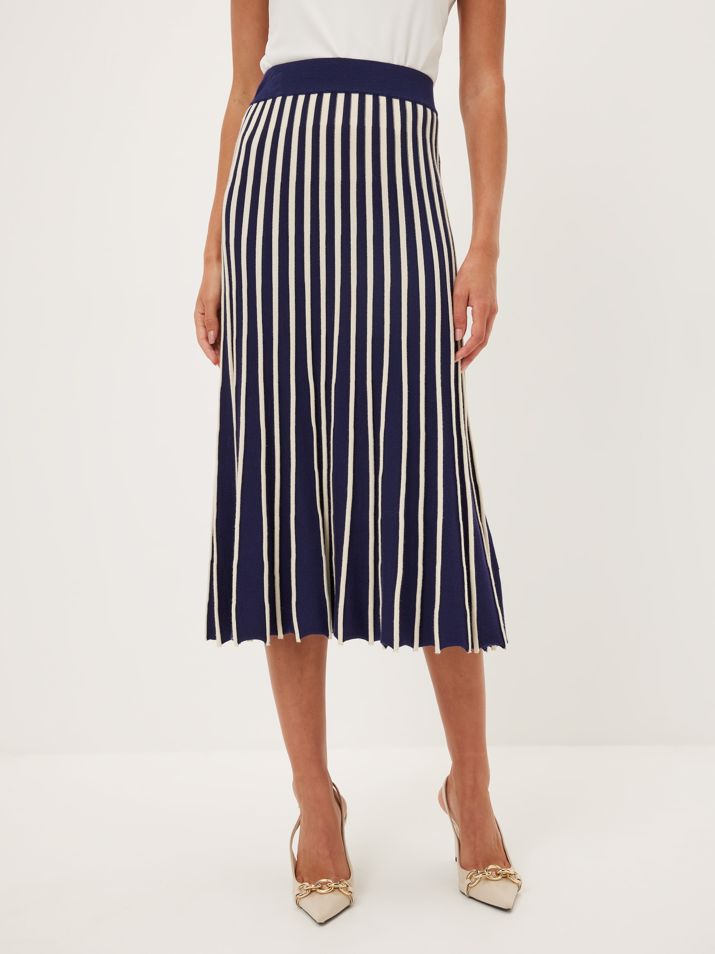 Savanna Stripe Knit Skirt